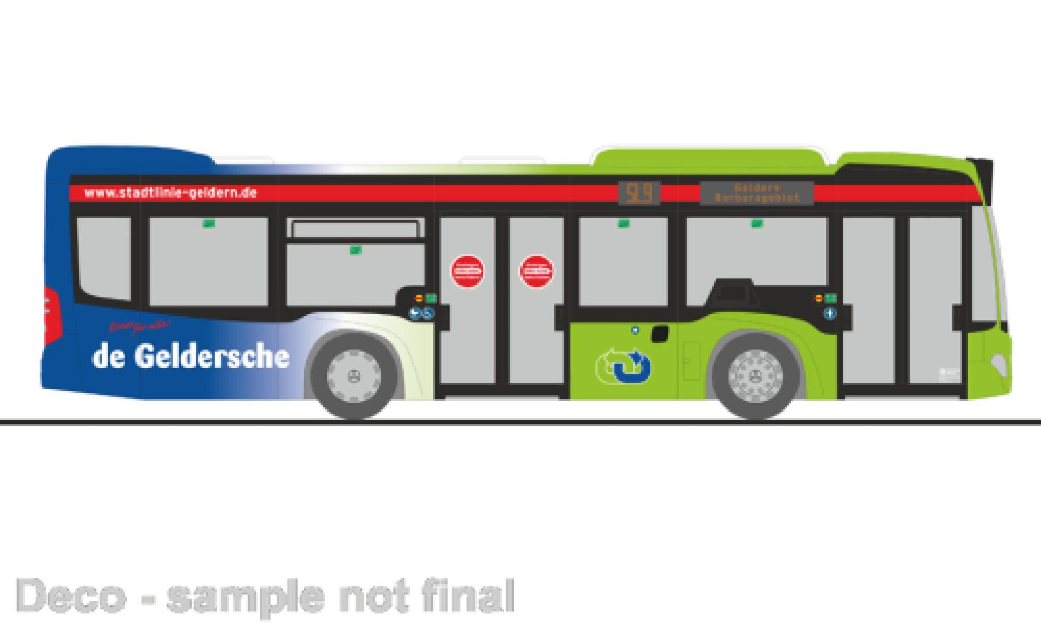 Mercedes Citaro 1/87 Rietze K de Geldersche Geldern 2012 modelauto