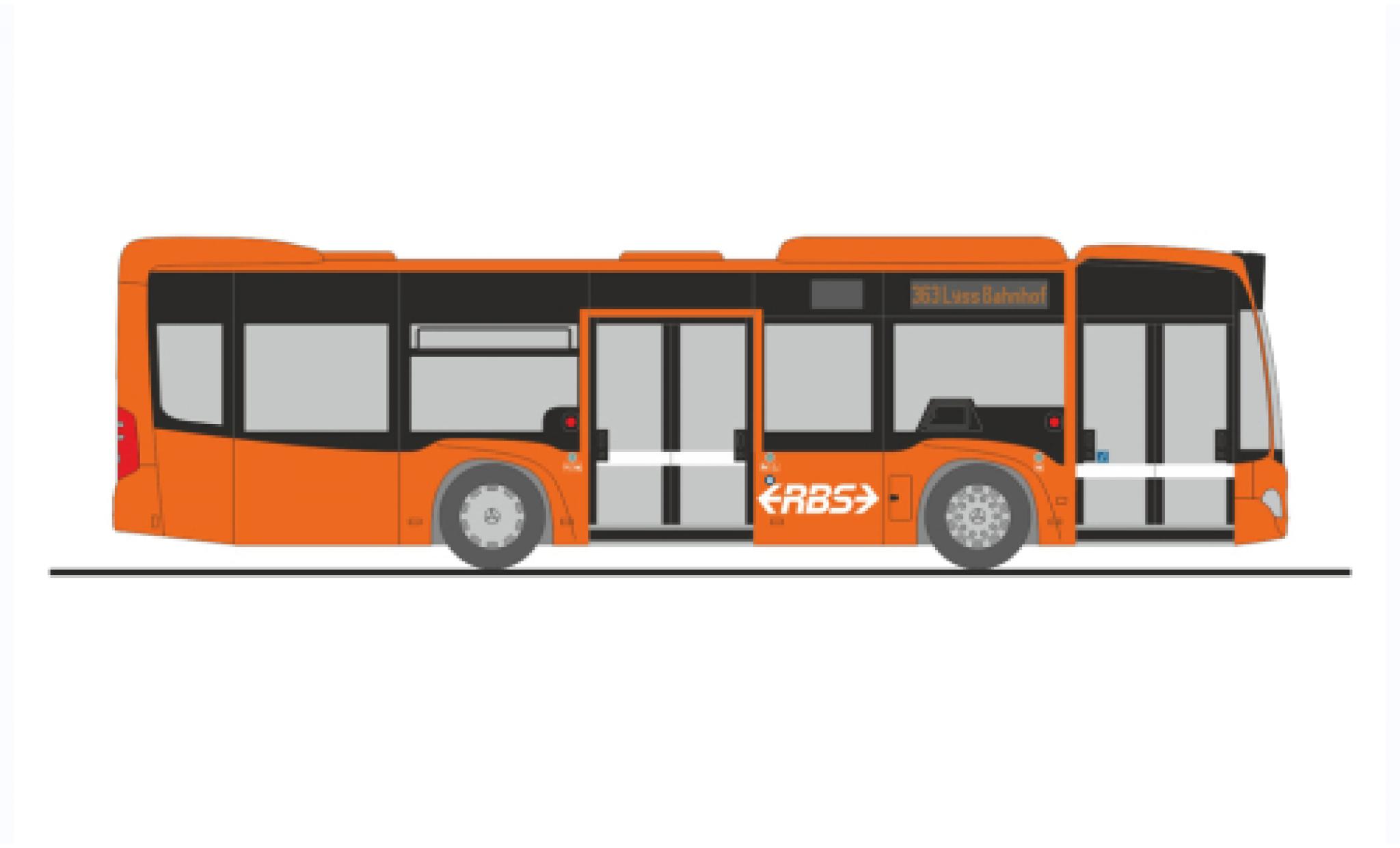 Mercedes Citaro 1/87 Rietze K RBS (CH) 2012 modelauto