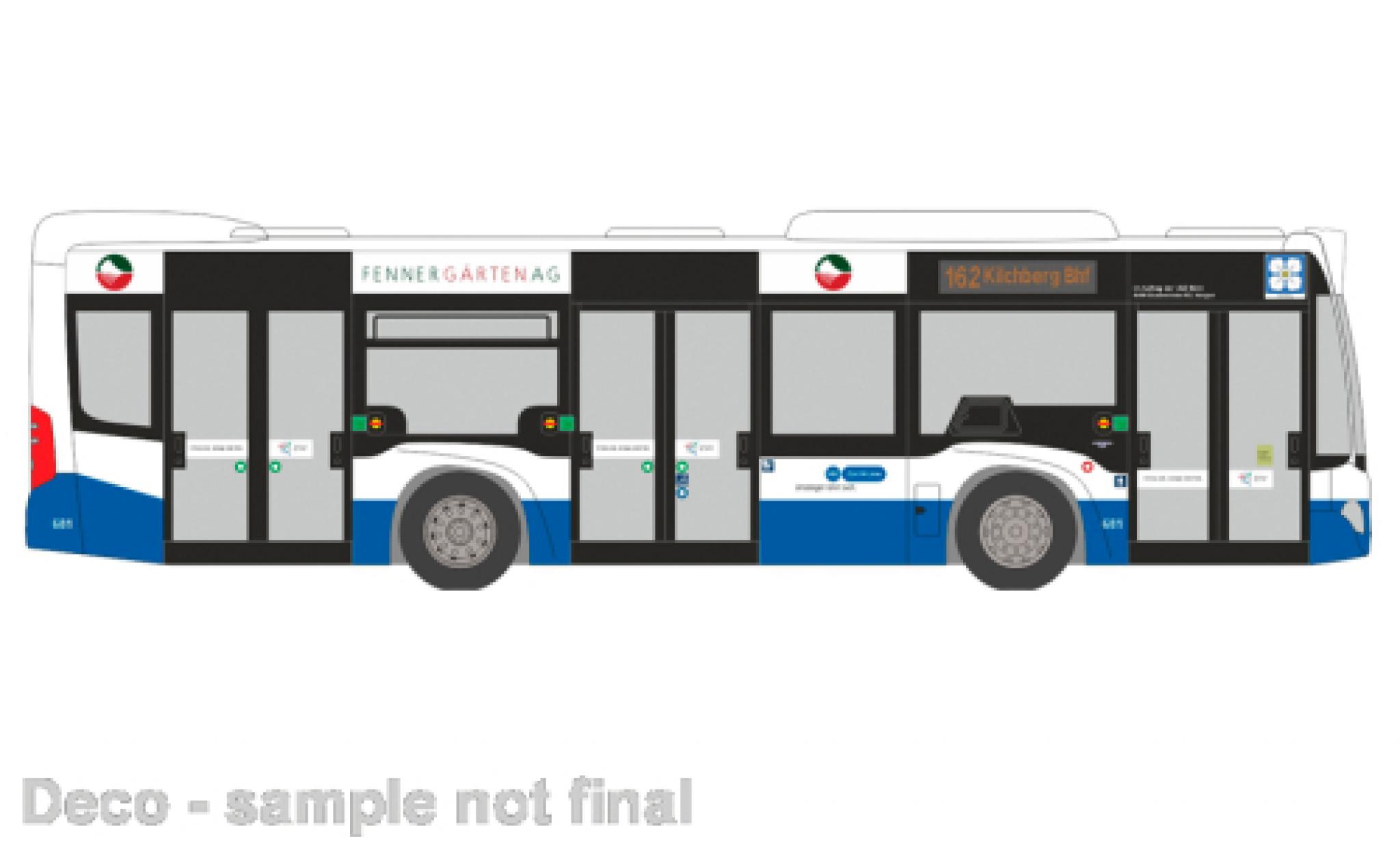 Mercedes Citaro 1/87 Rietze K VBZ (CH) 2015 modelauto