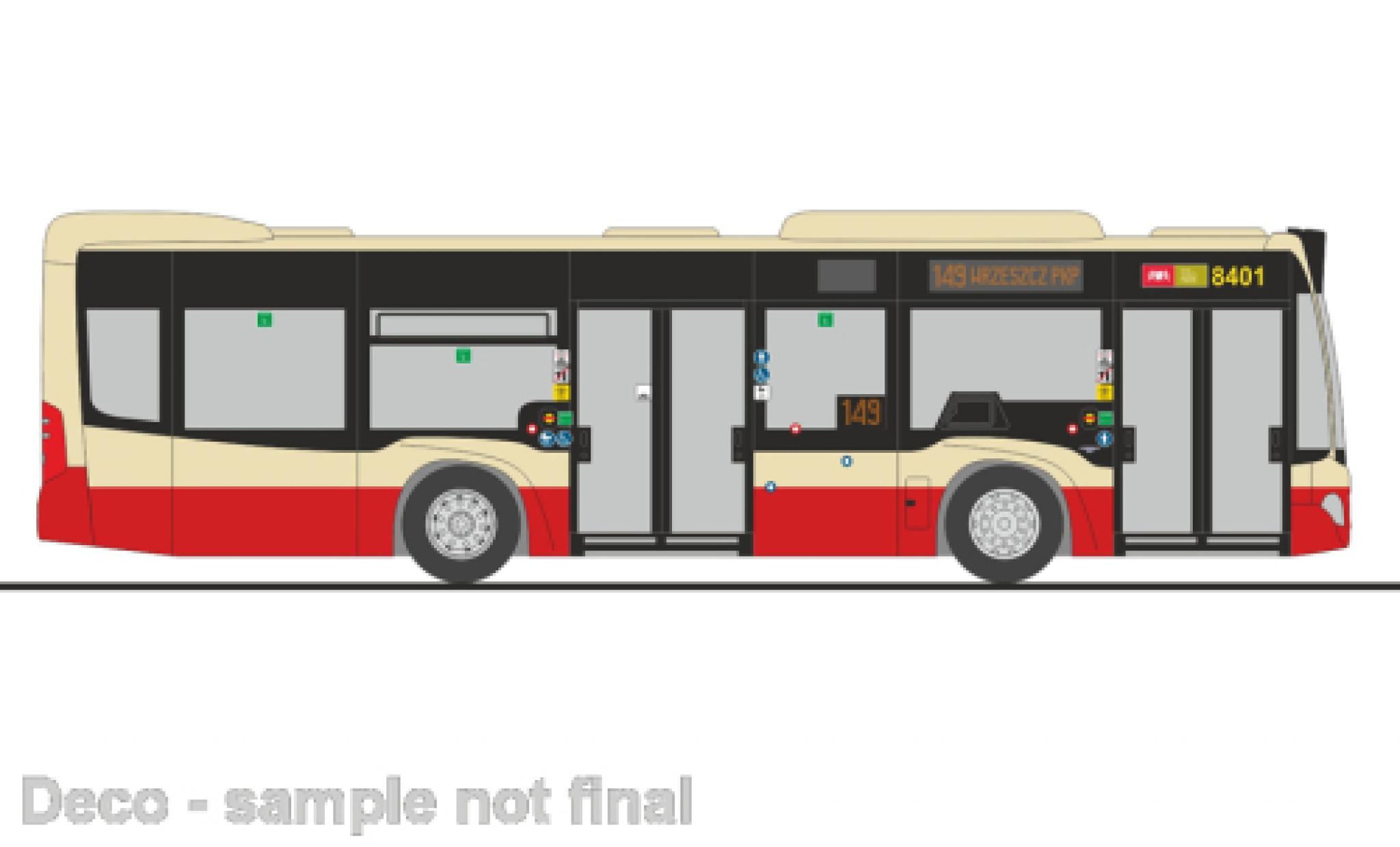 Mercedes Citaro 1/87 Rietze K ZTM Gdansk (PL) 2015 modelauto