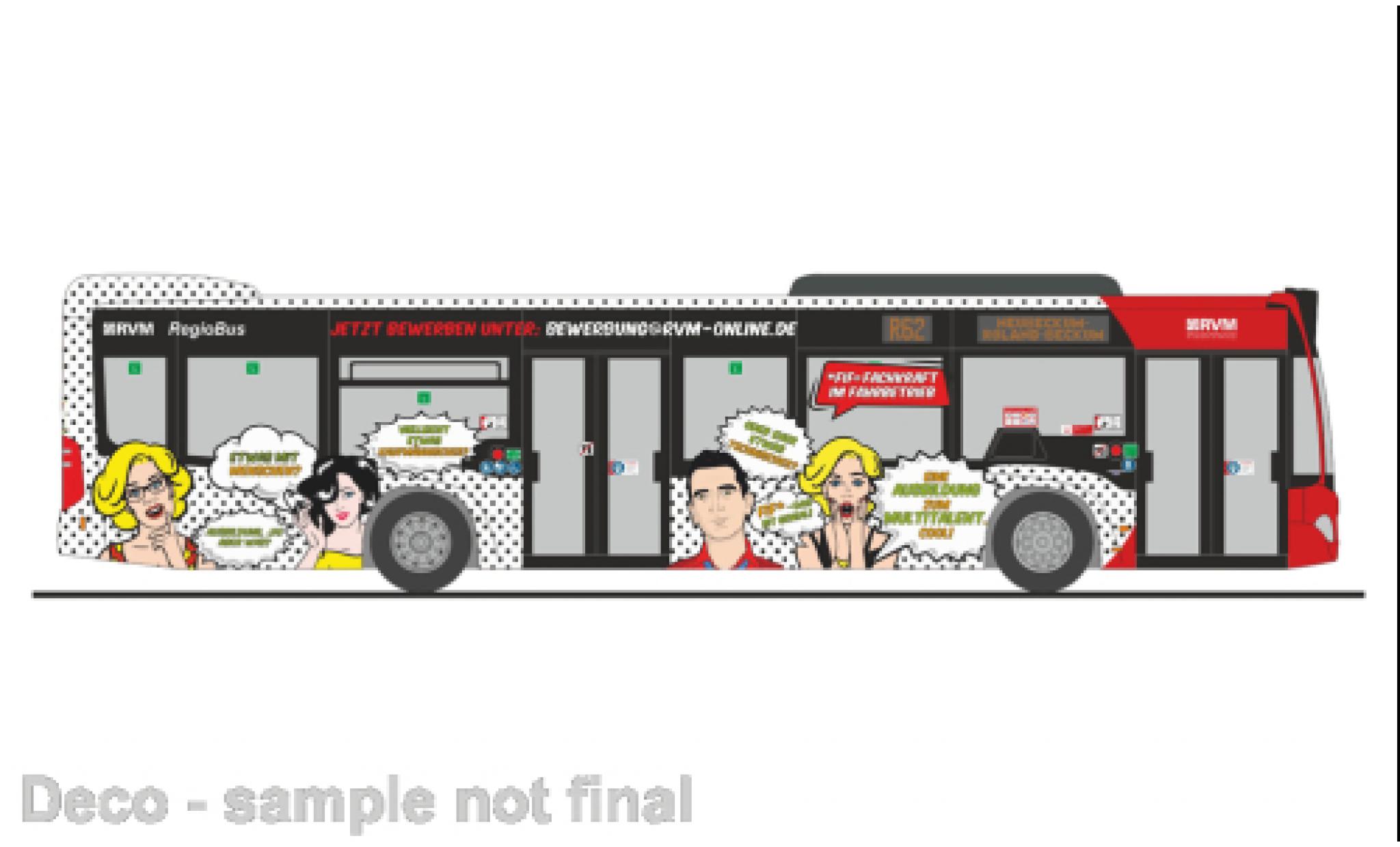 Mercedes Citaro 1/87 Rietze Regionalverkehr M&uuml;nsterland 2015 modelauto