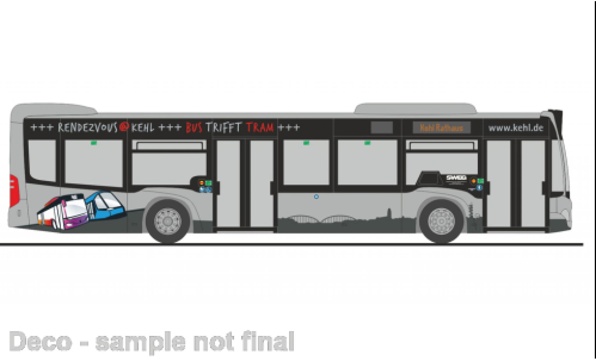 Mercedes Citaro 1/87 Rietze SWEG - Kehl 2015 modelauto