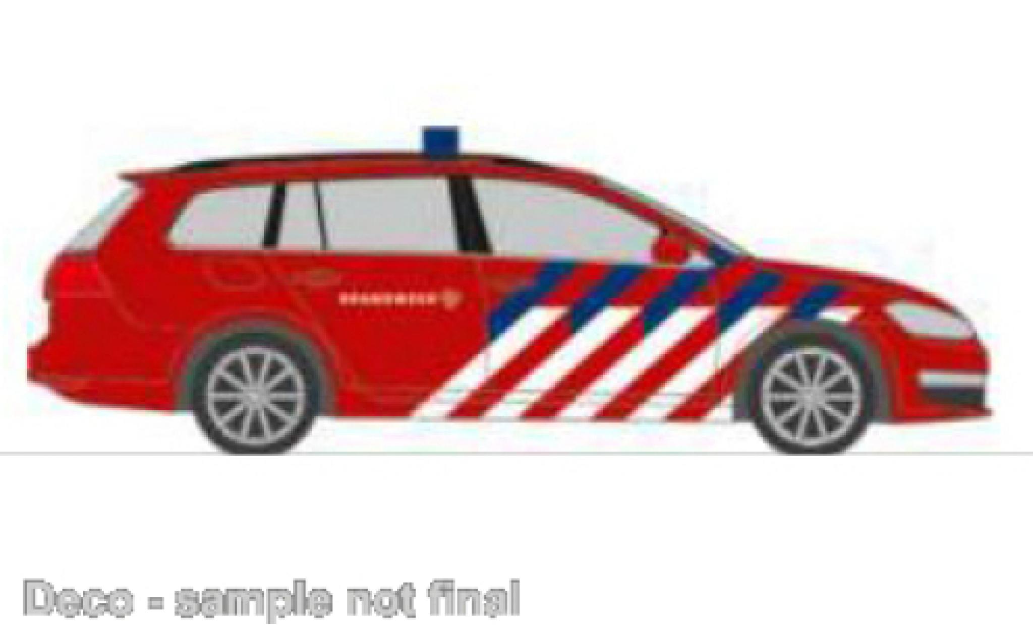 Volkswagen Golf 1/87 Rietze VII Variant Brandweer (NL) modelauto