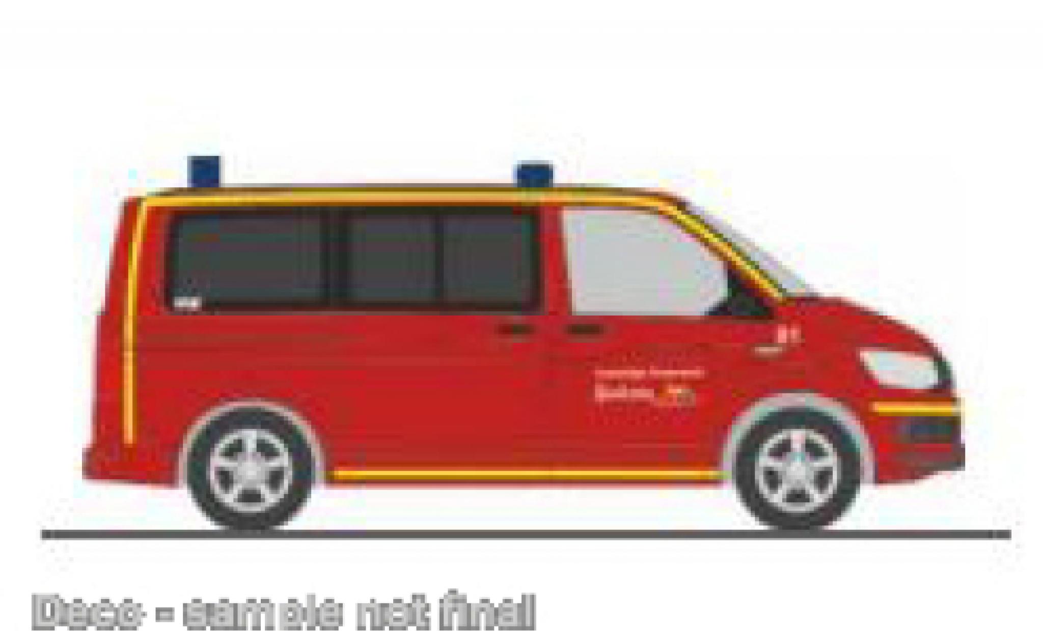 Volkswagen T6 1/87 Rietze brandweer Herborn modelauto