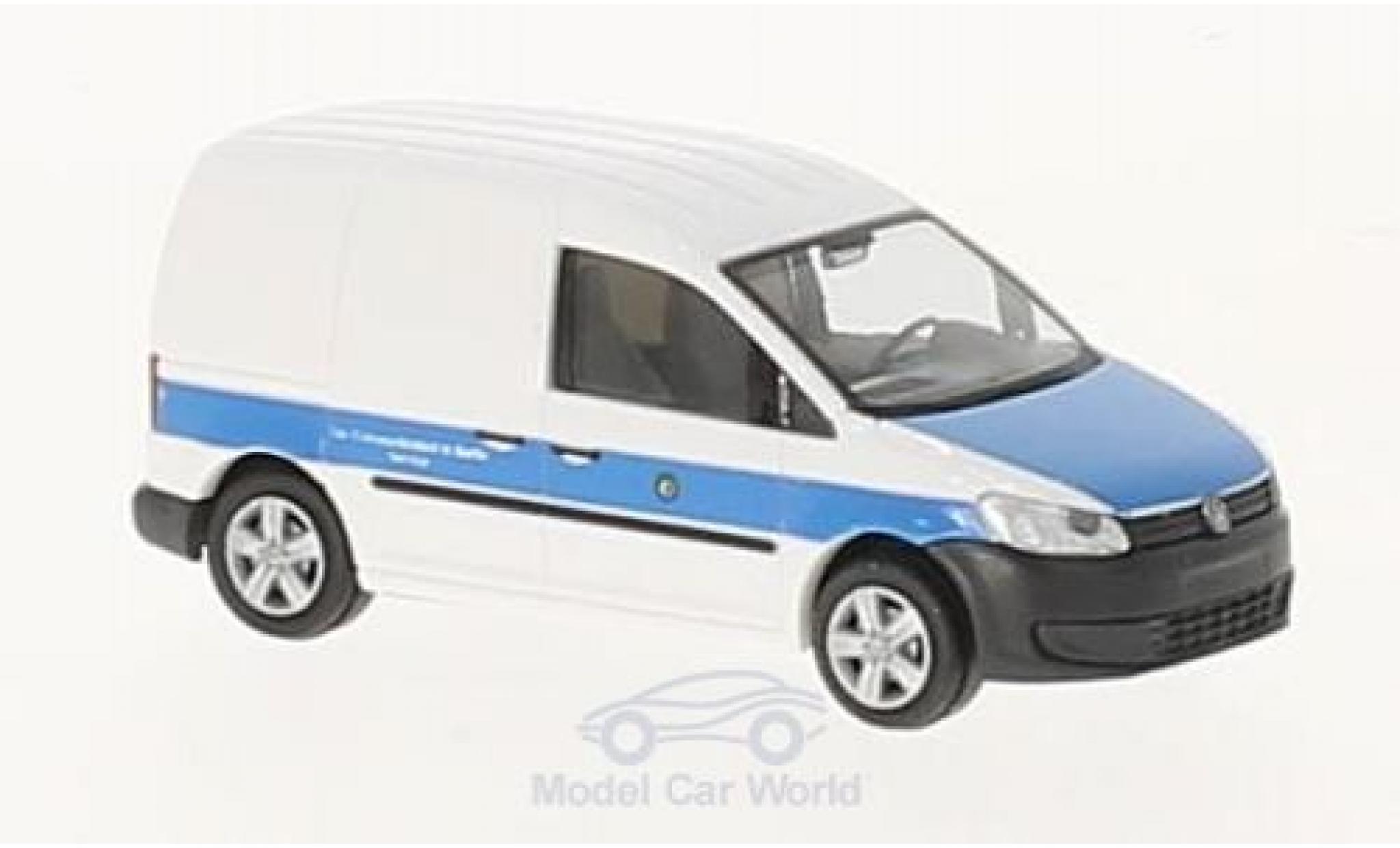 Volkswagen Caddy 1/87 Rietze Politie Berlin 2011 modelauto