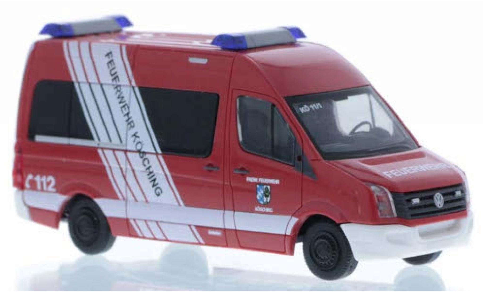 Volkswagen Crafter 1/87 Rietze Brandweer K&ouml;sching 2011 modelauto