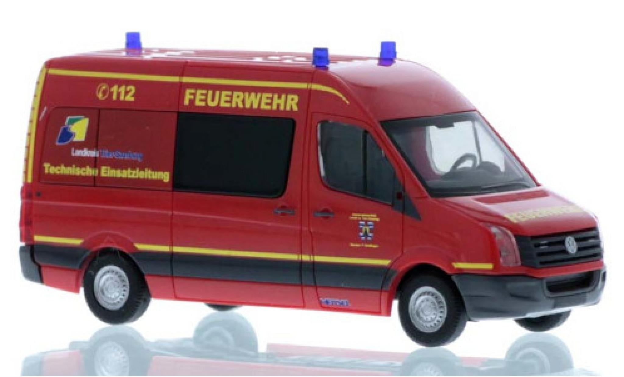 Volkswagen Crafter 1/87 Rietze Katastrophenschutz Trier-Saarburg 2011 modelauto
