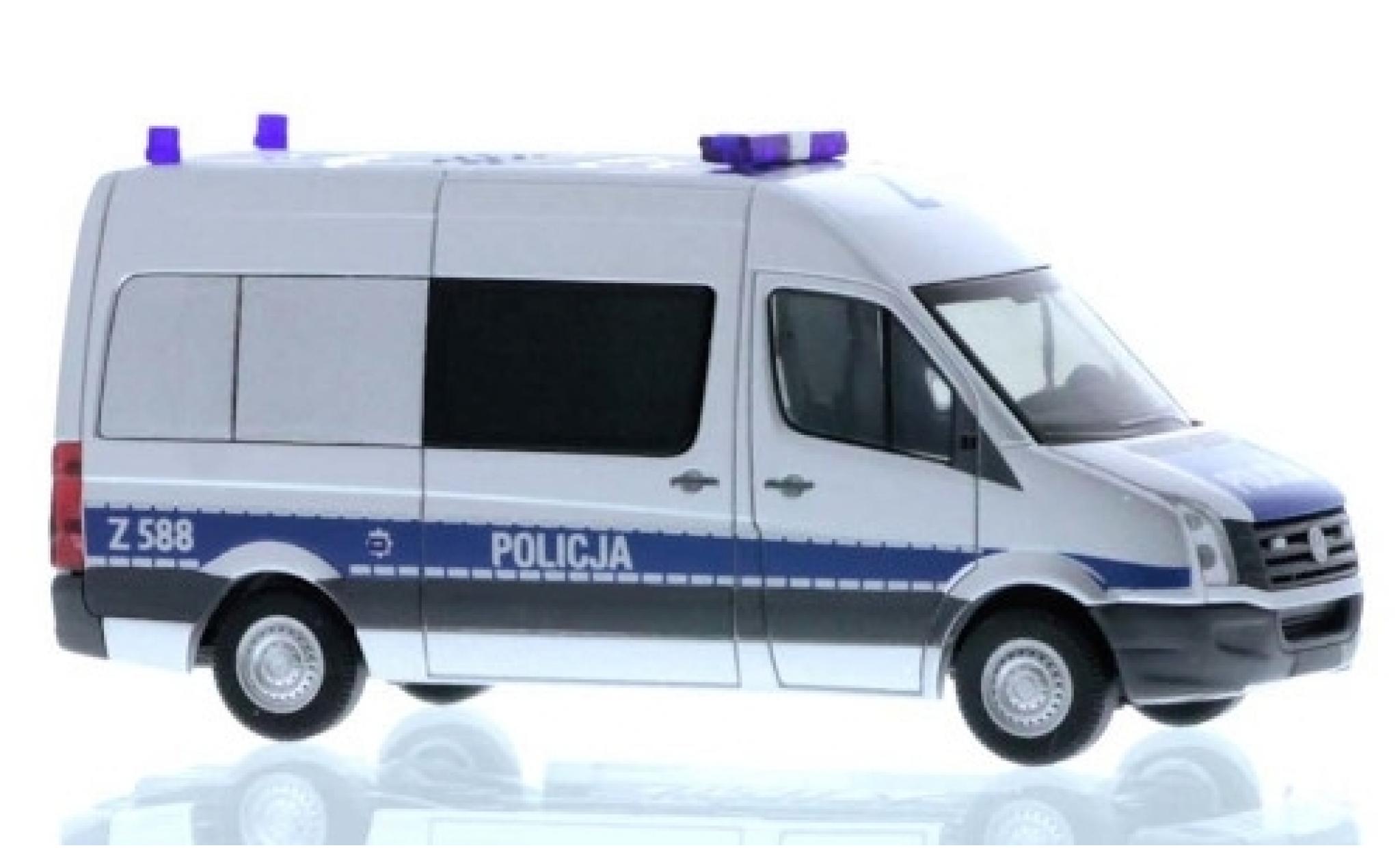 Volkswagen Crafter 1/87 Rietze Policja (PL) 2011 modelauto