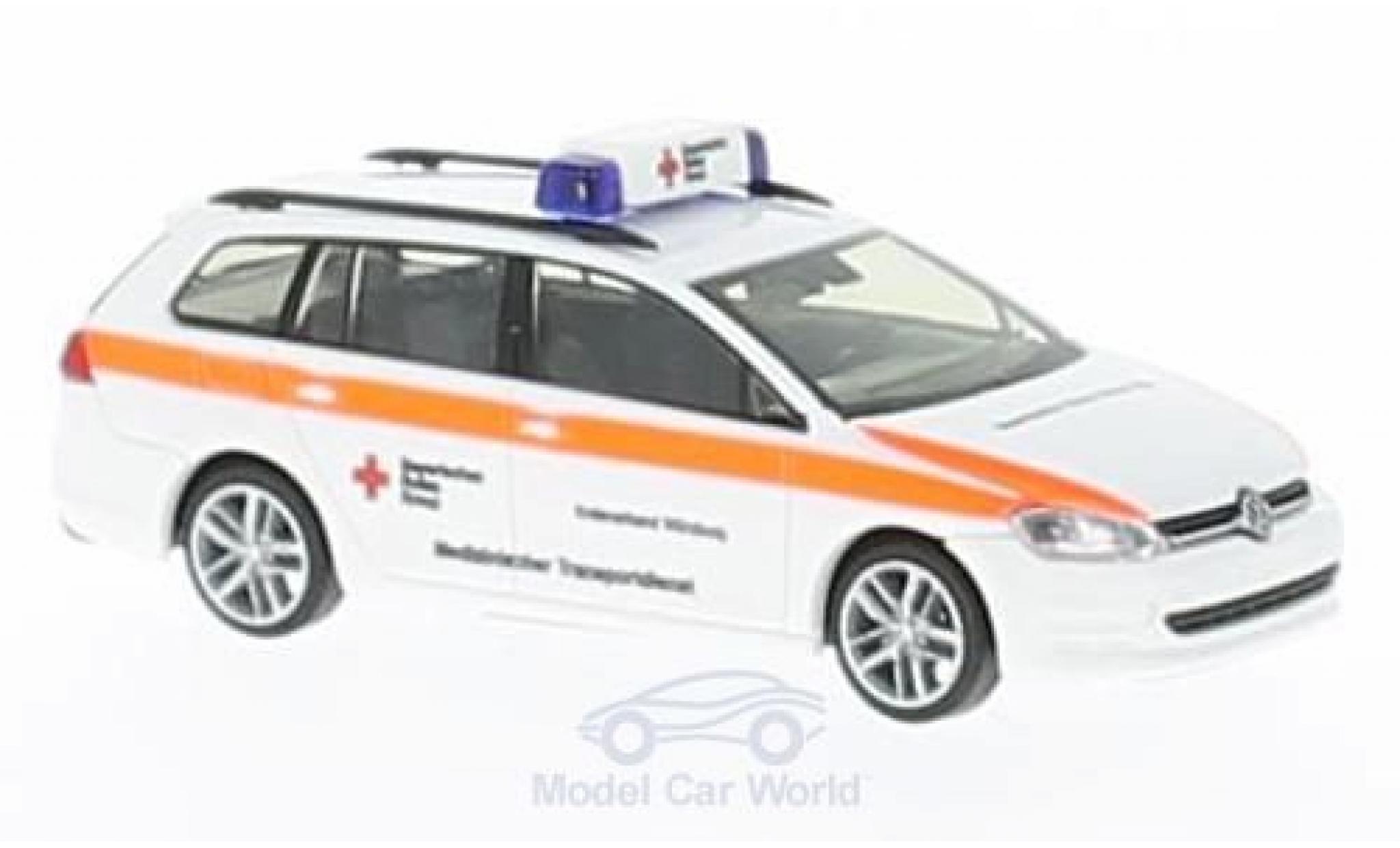 Volkswagen Golf VII 1/87 Rietze VII Variant BRK W&uuml;rzburg modelauto