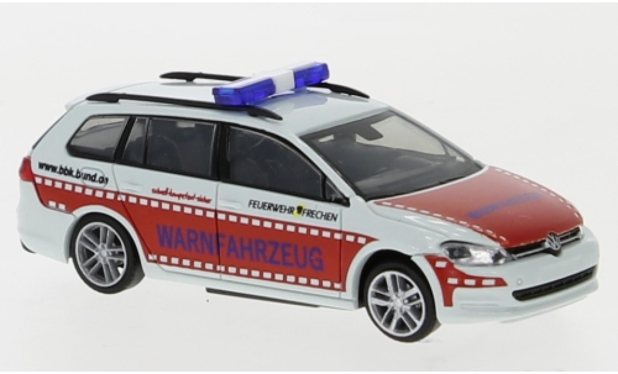 Volkswagen Golf 1/87 Rietze VII Variant Brandweer Frechen - Warnfahrzeug modelauto
