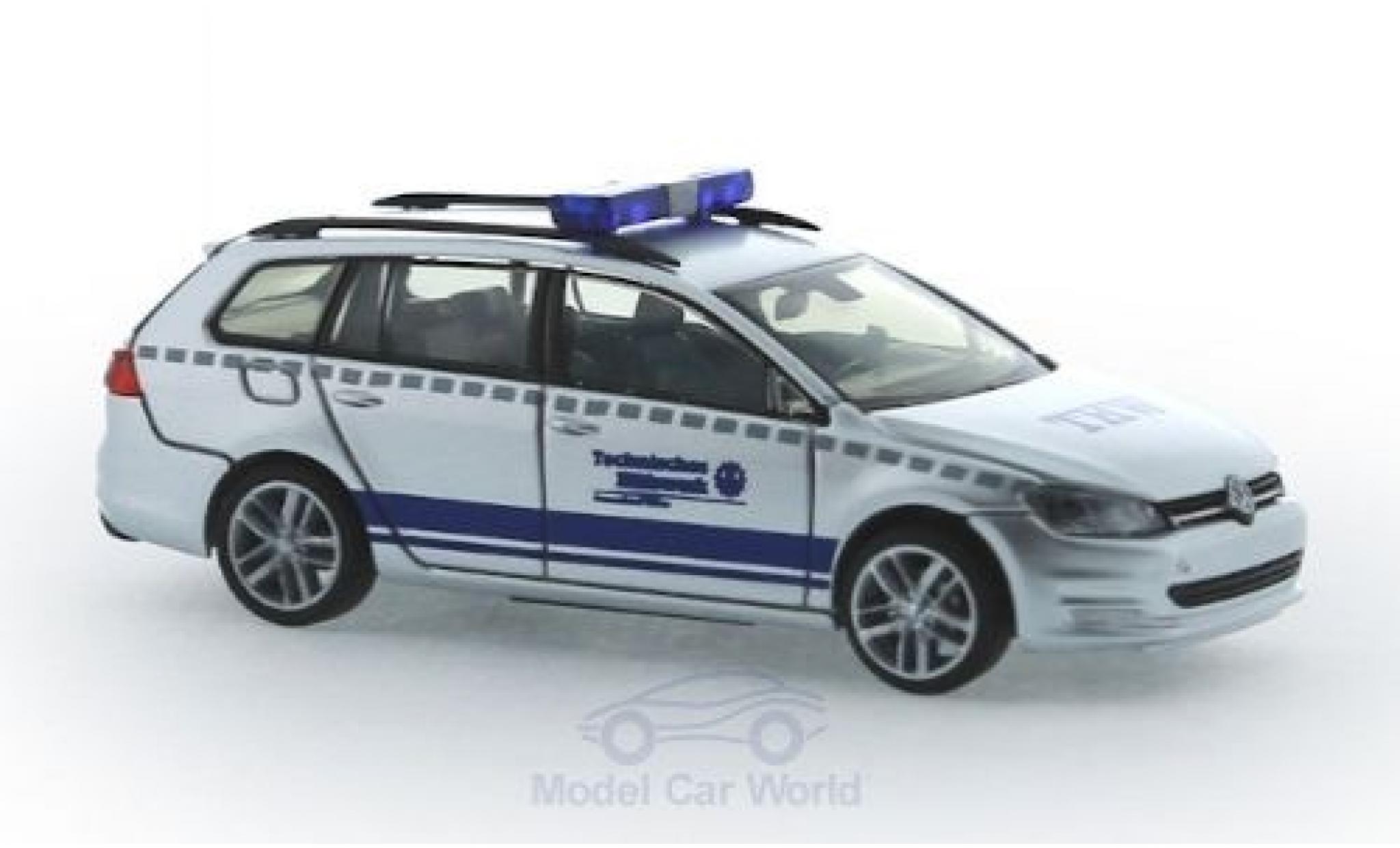 Volkswagen Golf 1/87 Rietze VII Variant THW Witten modelauto