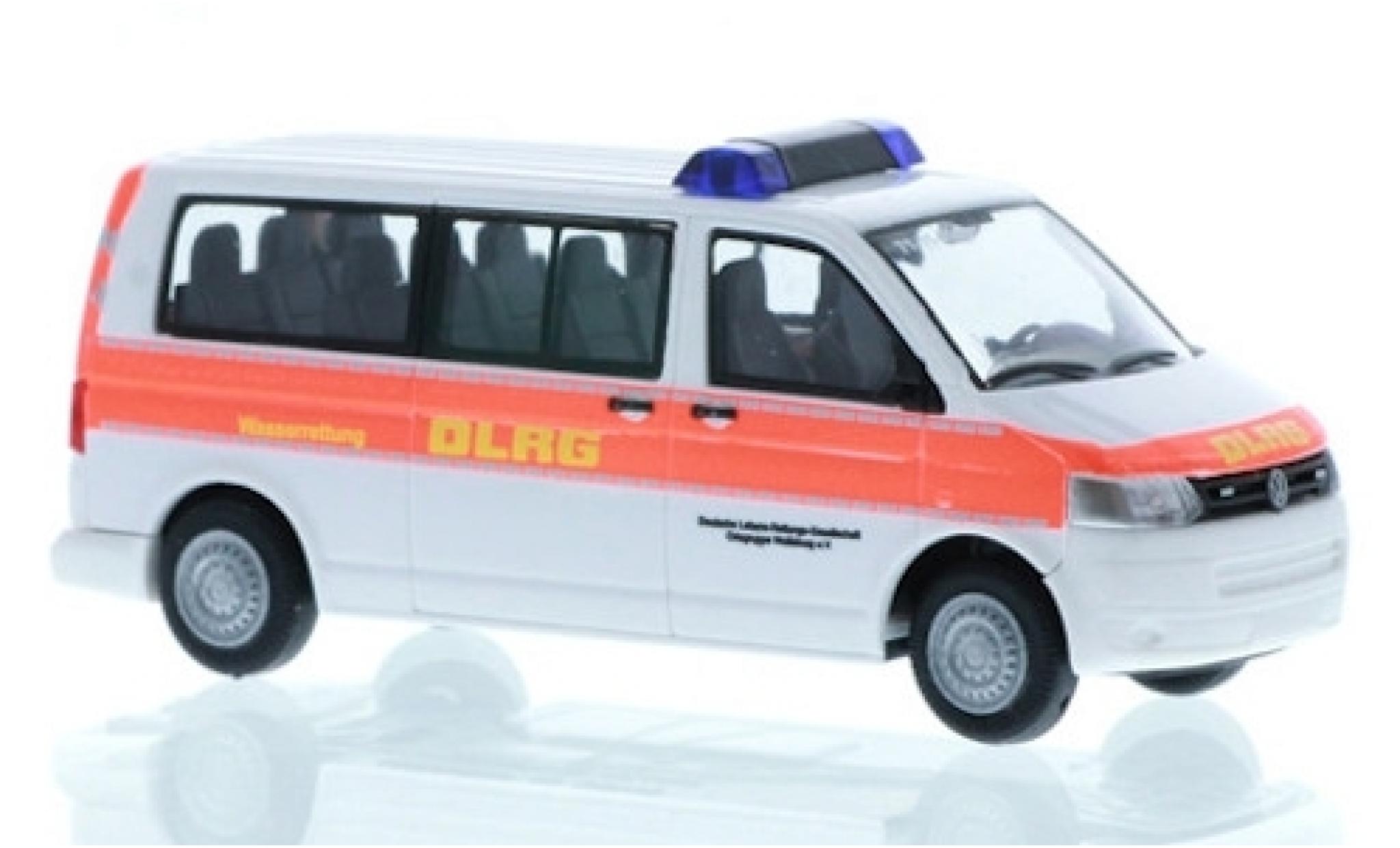 Volkswagen T5 1/87 Rietze DLRG Wolfsburg 2010 modelauto