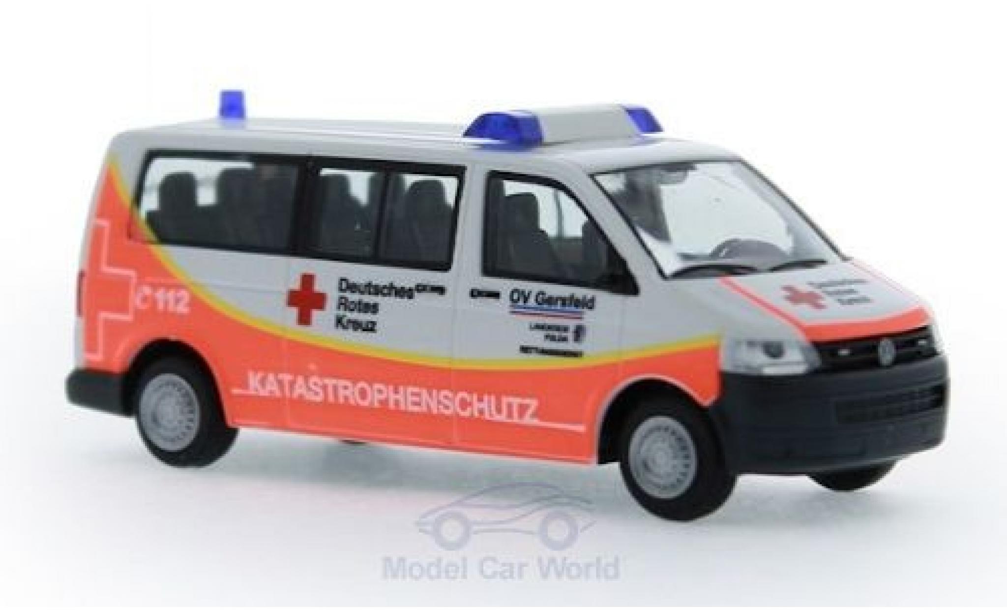 Volkswagen T5 1/87 Rietze DRK - Katastrophenschutz Gersfeld 2010 modelauto
