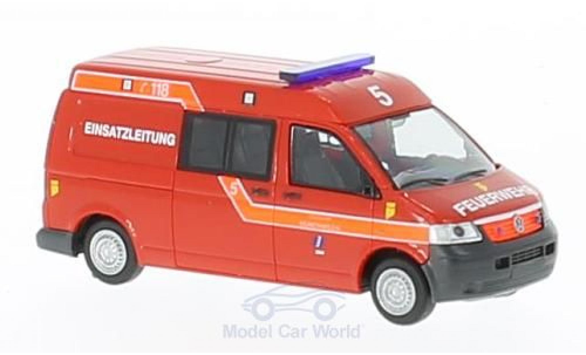 Volkswagen T5 1/87 Rietze Brandweer M&uuml;nchwilen modelauto