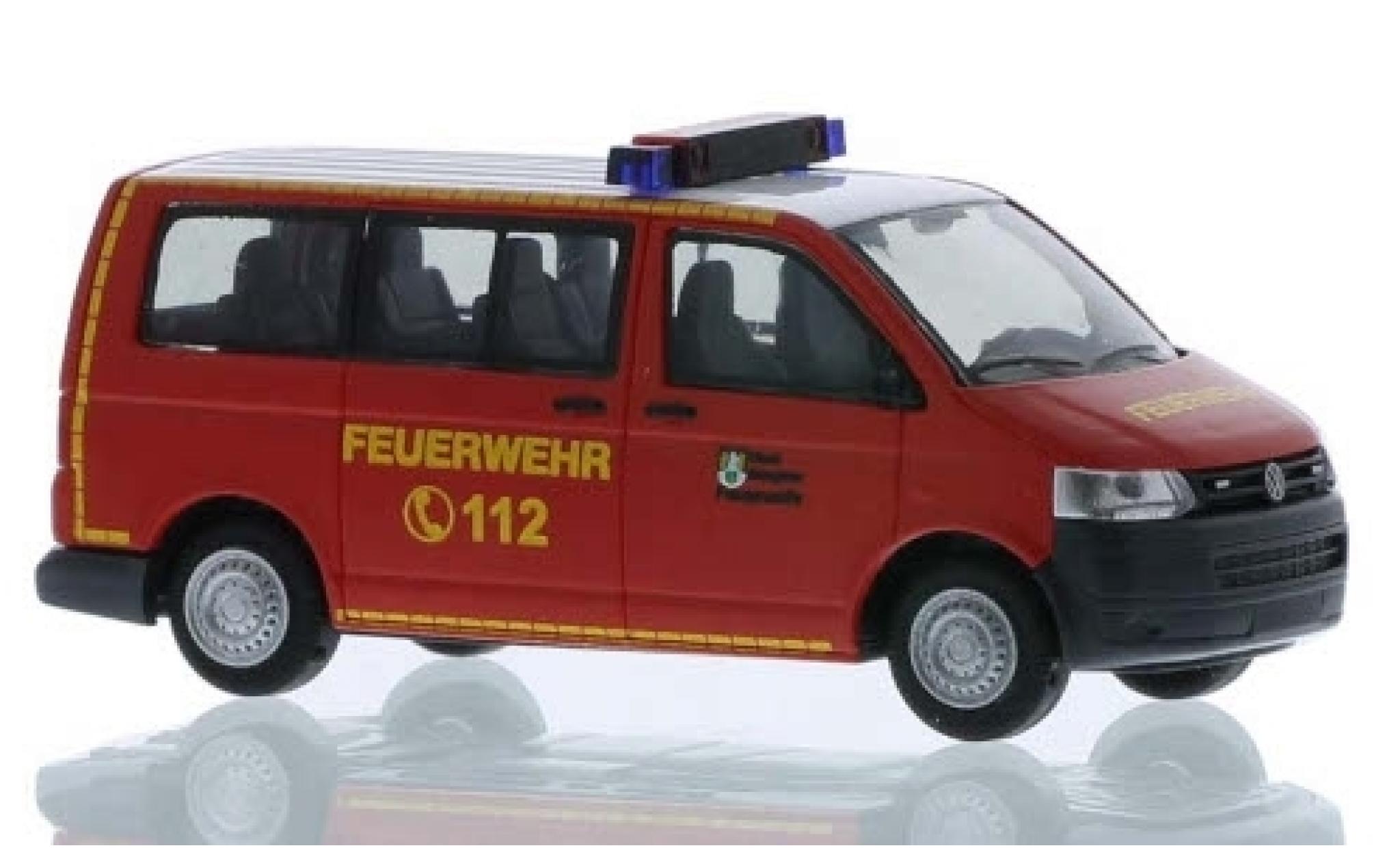 Volkswagen T5 1/87 Rietze Brandweer Salzgitter 2010 modelauto