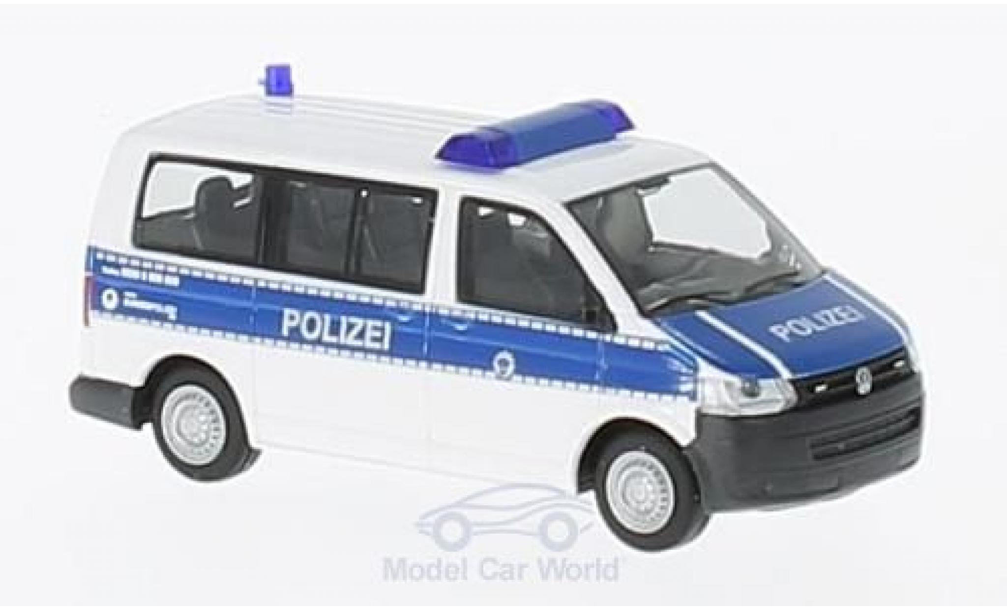 Volkswagen T5 1/87 Rietze GP Bundespolizei modelauto