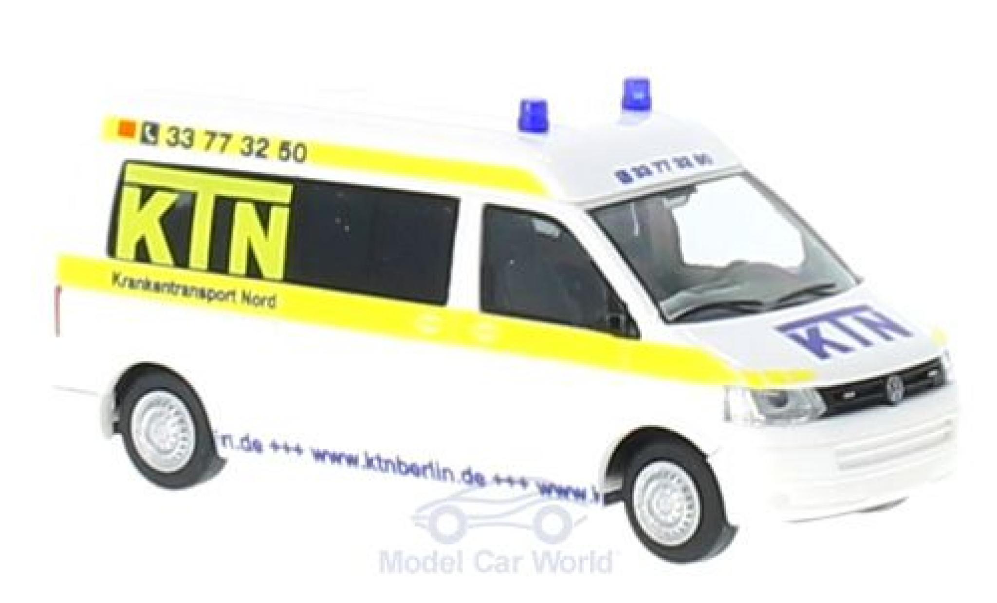 Volkswagen T5 1/87 Rietze GP Bus KTN Nord UG. Berlin modelauto