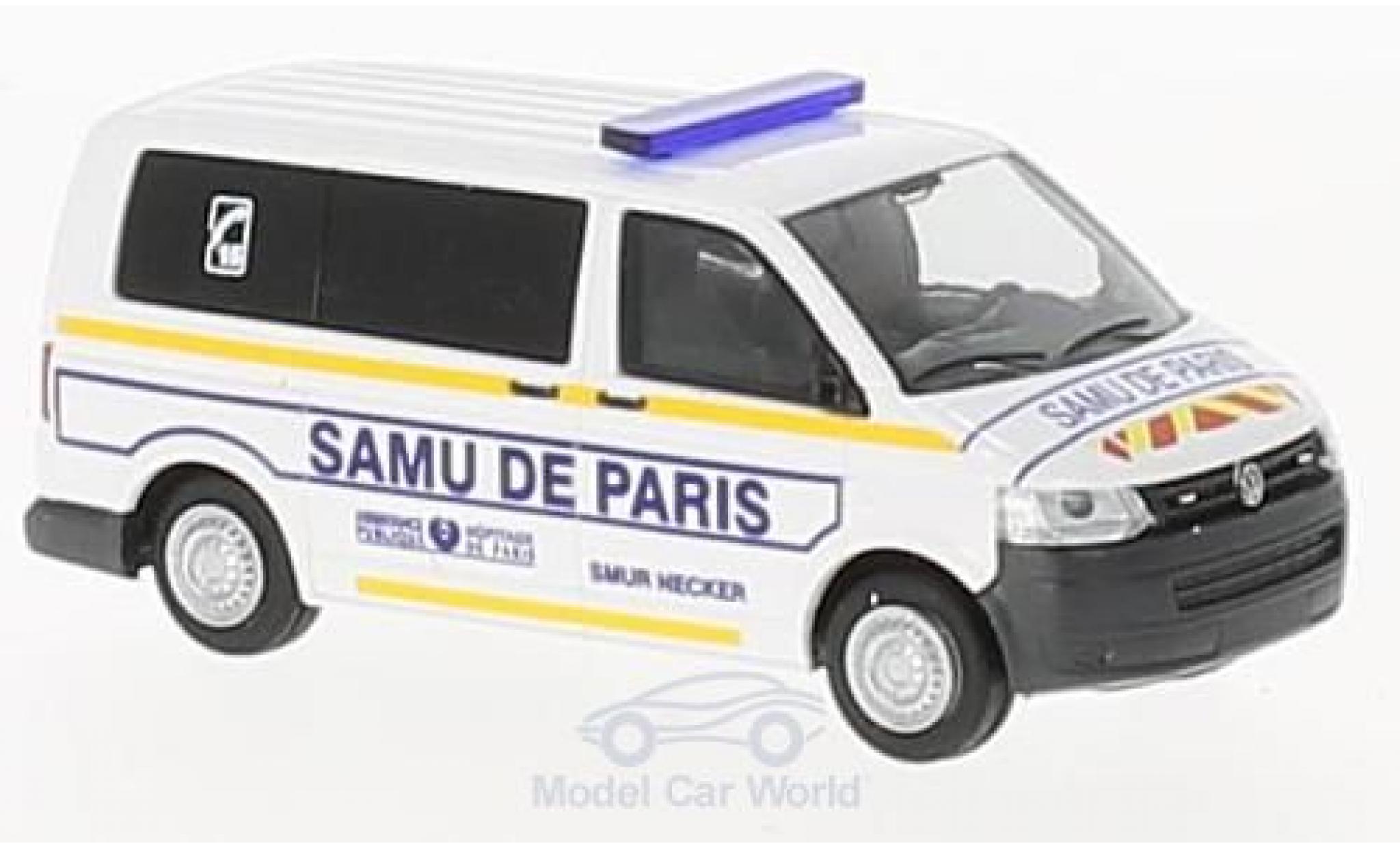 Volkswagen T5 1/87 Rietze GP Samu de Paris (FR) modelauto