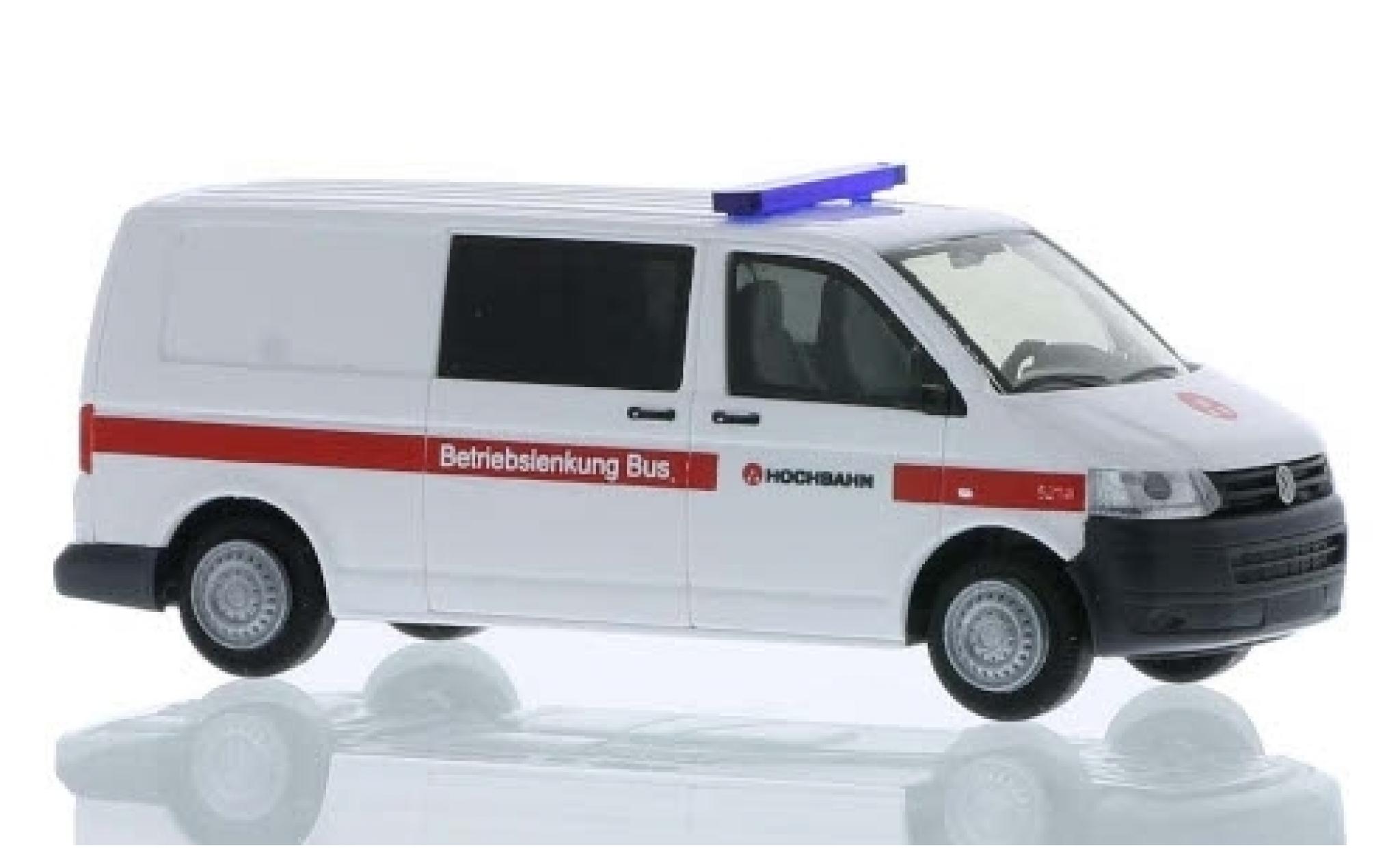 Volkswagen T5 1/87 Rietze Hamburger Hochbahn 2010 Betriebslenkung bus modelauto
