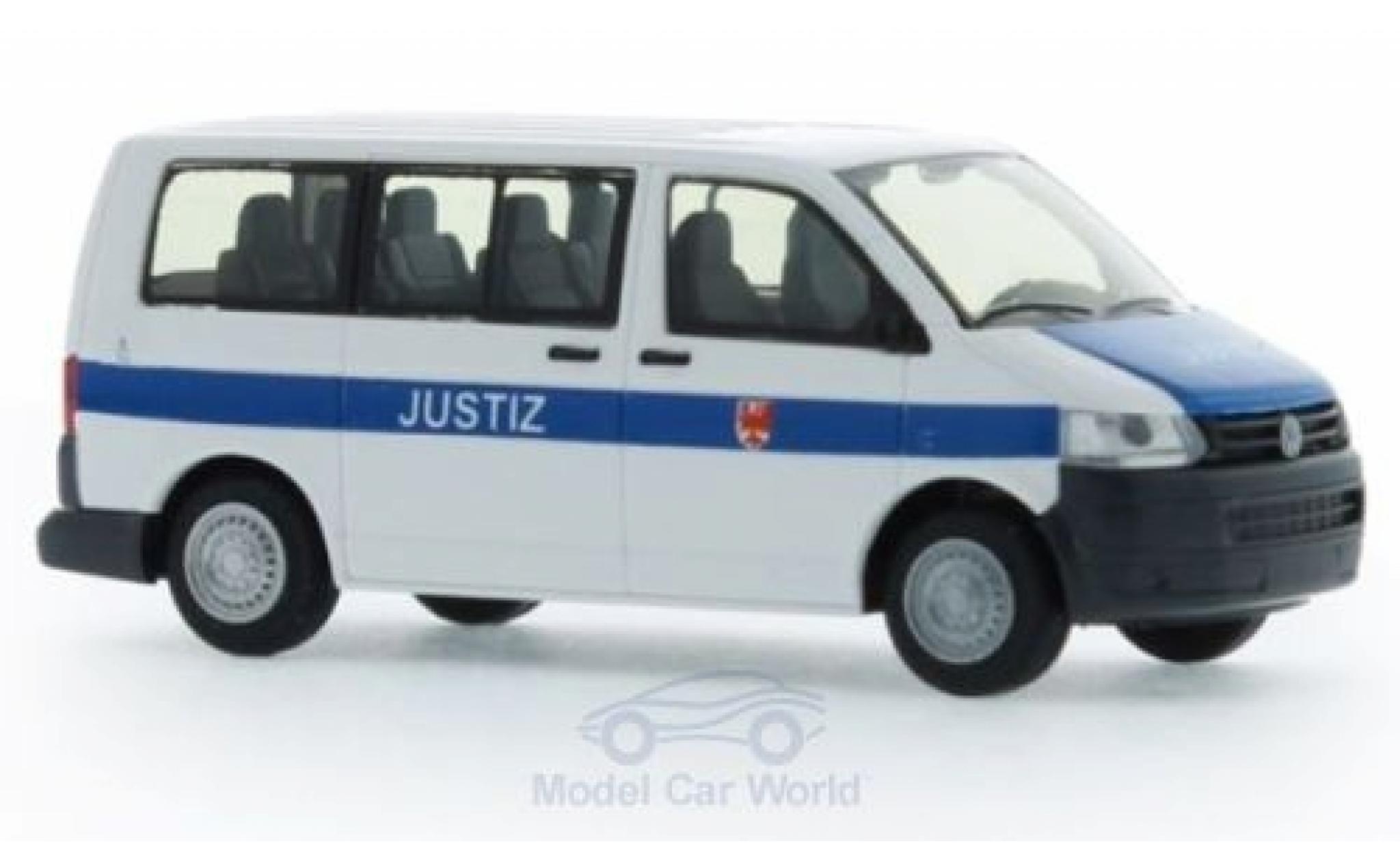 Volkswagen T5 1/87 Rietze Justiz Brandenburg 2010 modelauto