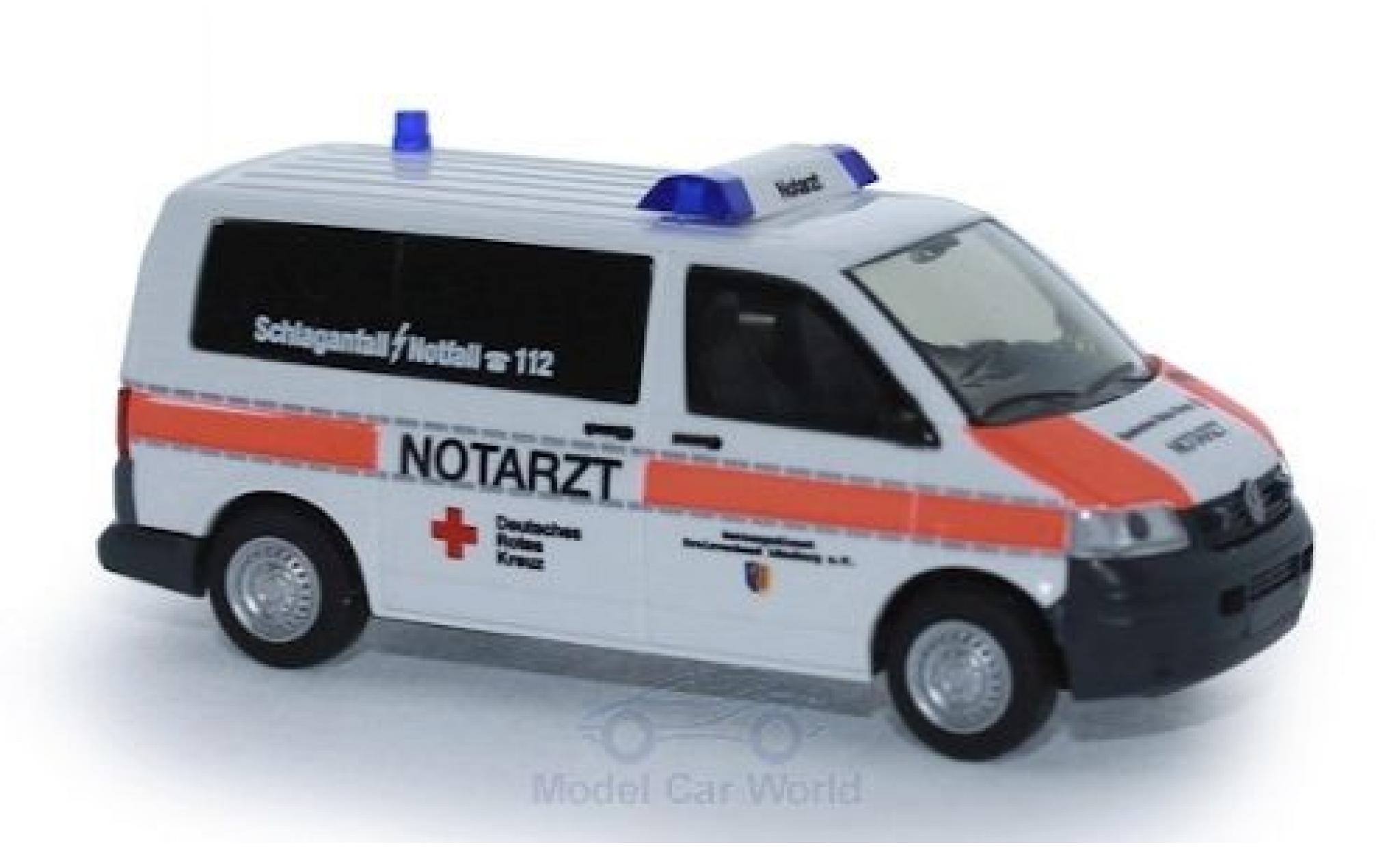 Volkswagen T5 1/87 Rietze Notarzt DRK L&uuml;neburg 2003 modelauto