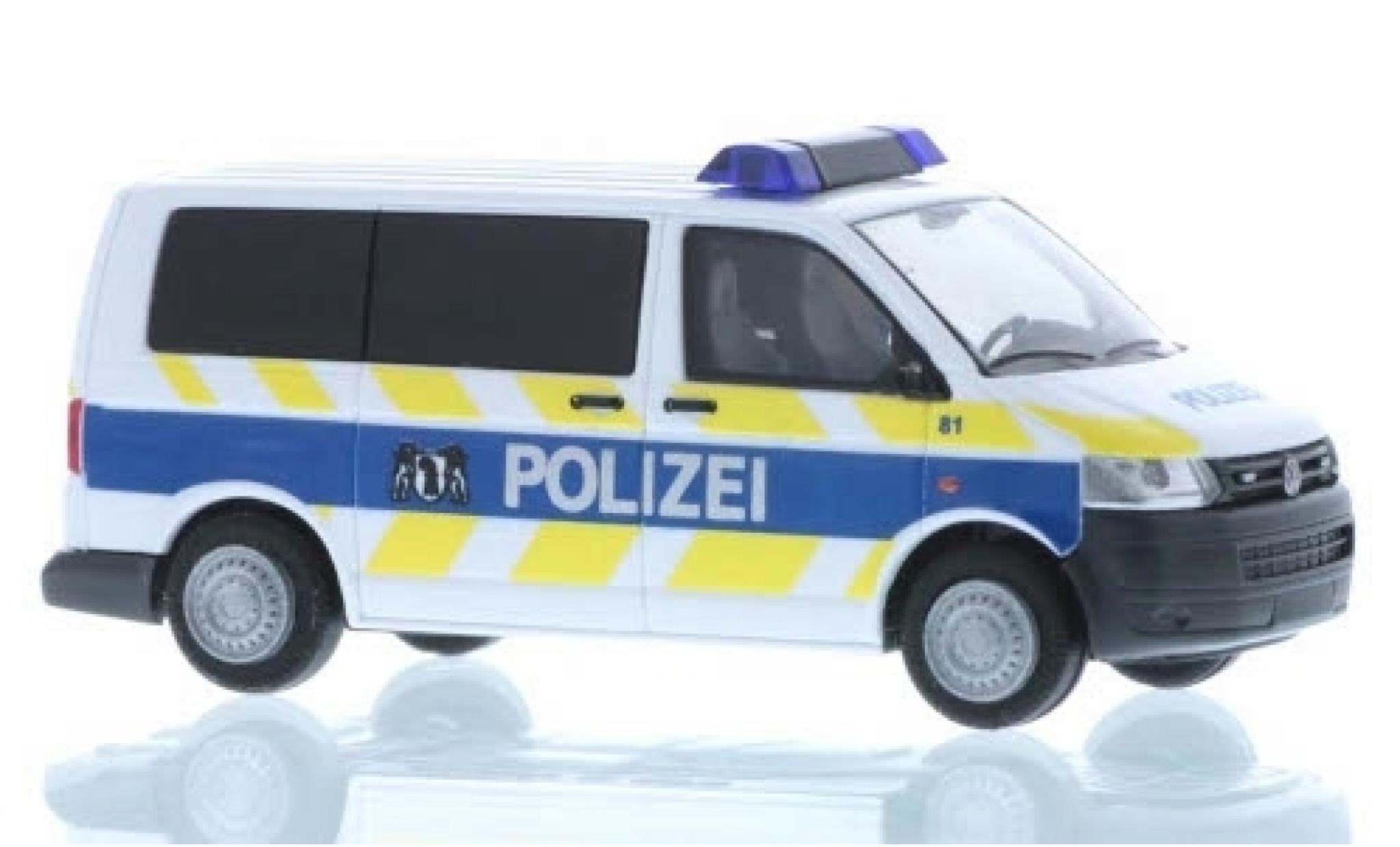 Volkswagen T5 1/87 Rietze Politie Basel Stadt 2010 modelauto