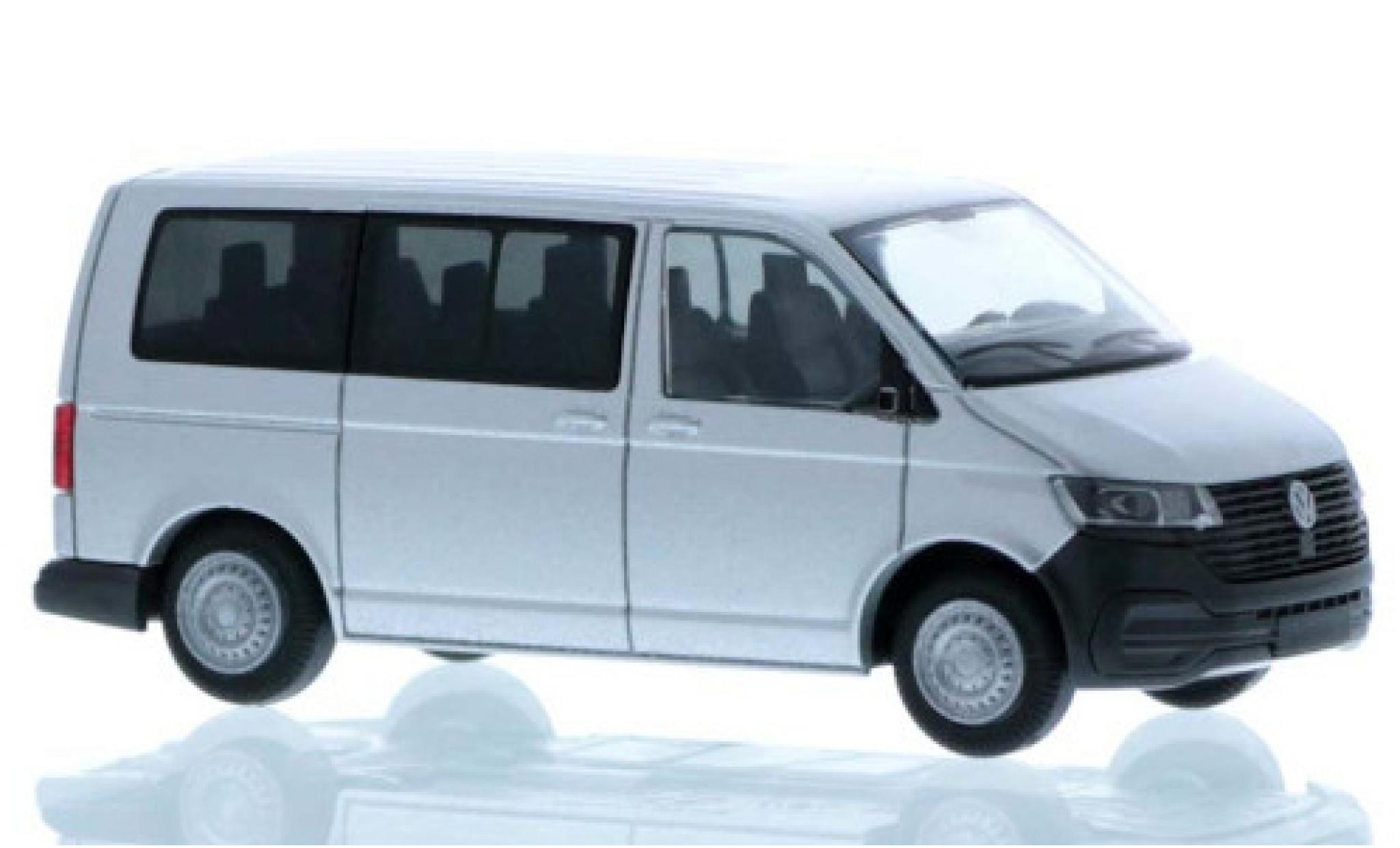 Volkswagen T6 1/87 Rietze .1 grijs court- empattement modelauto