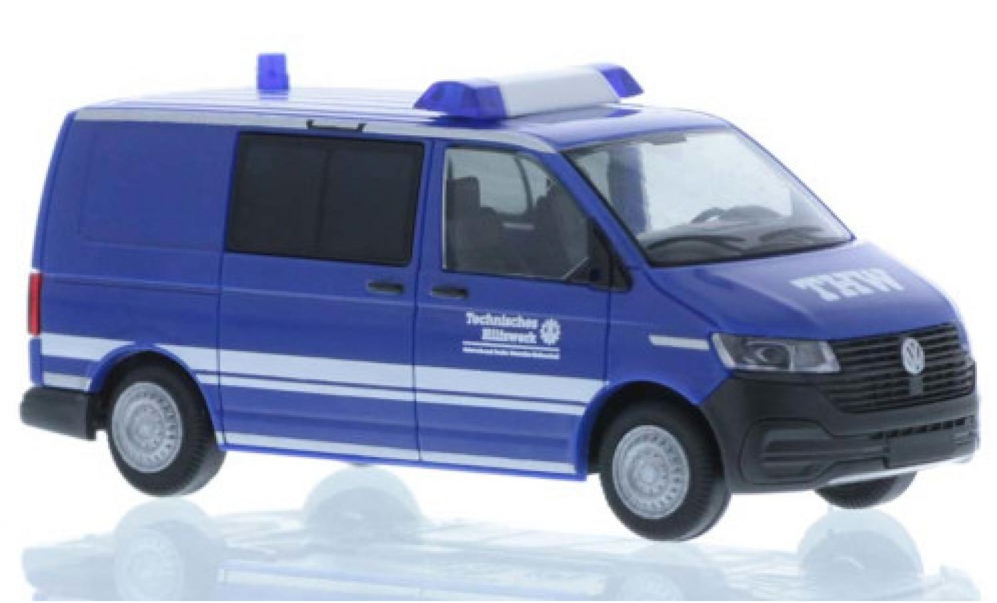 Volkswagen T6 1/87 Rietze .1 THW Berlin court- empattement modelauto