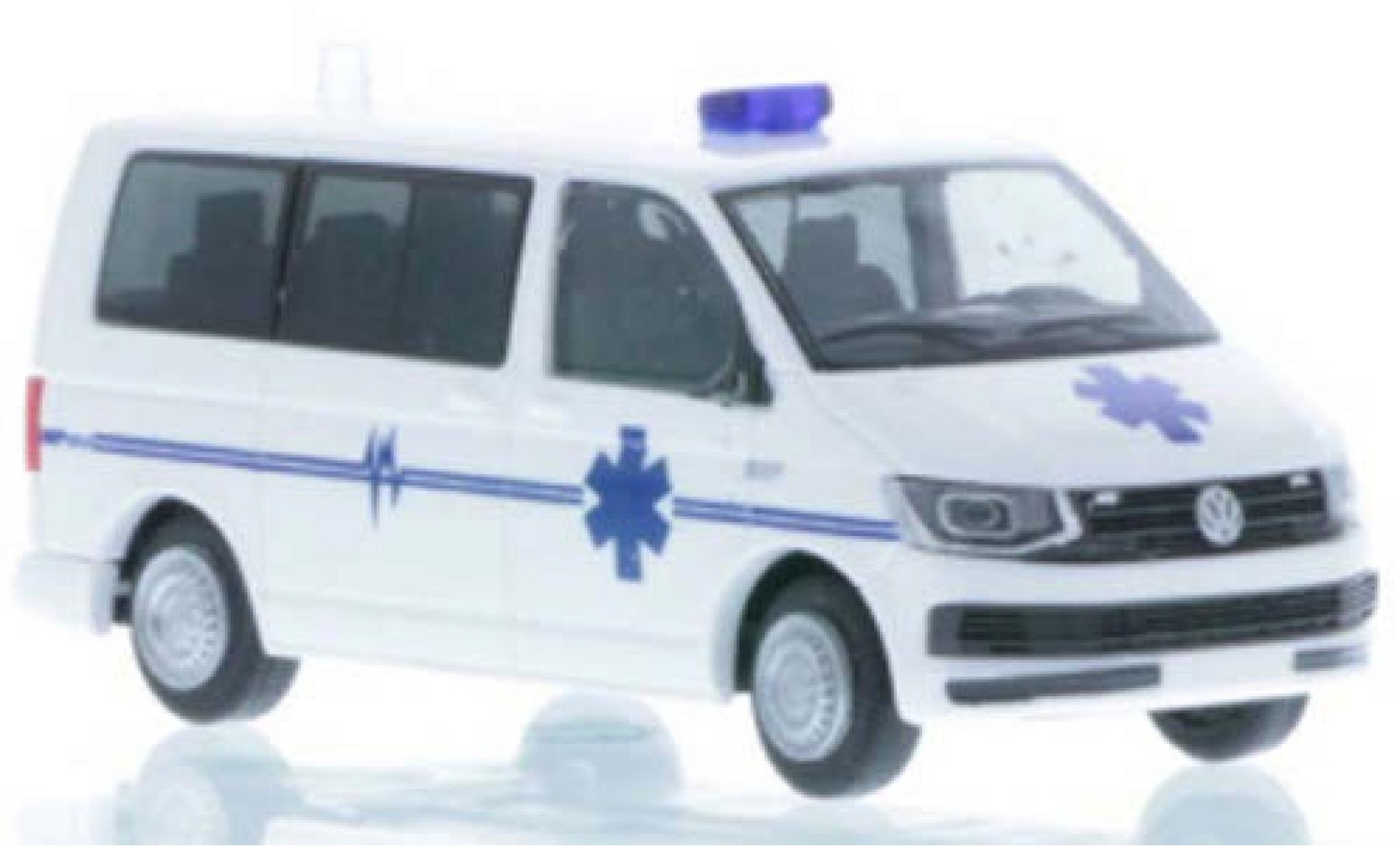 Volkswagen T6 1/87 Rietze Bus Ambulance arf France modelauto