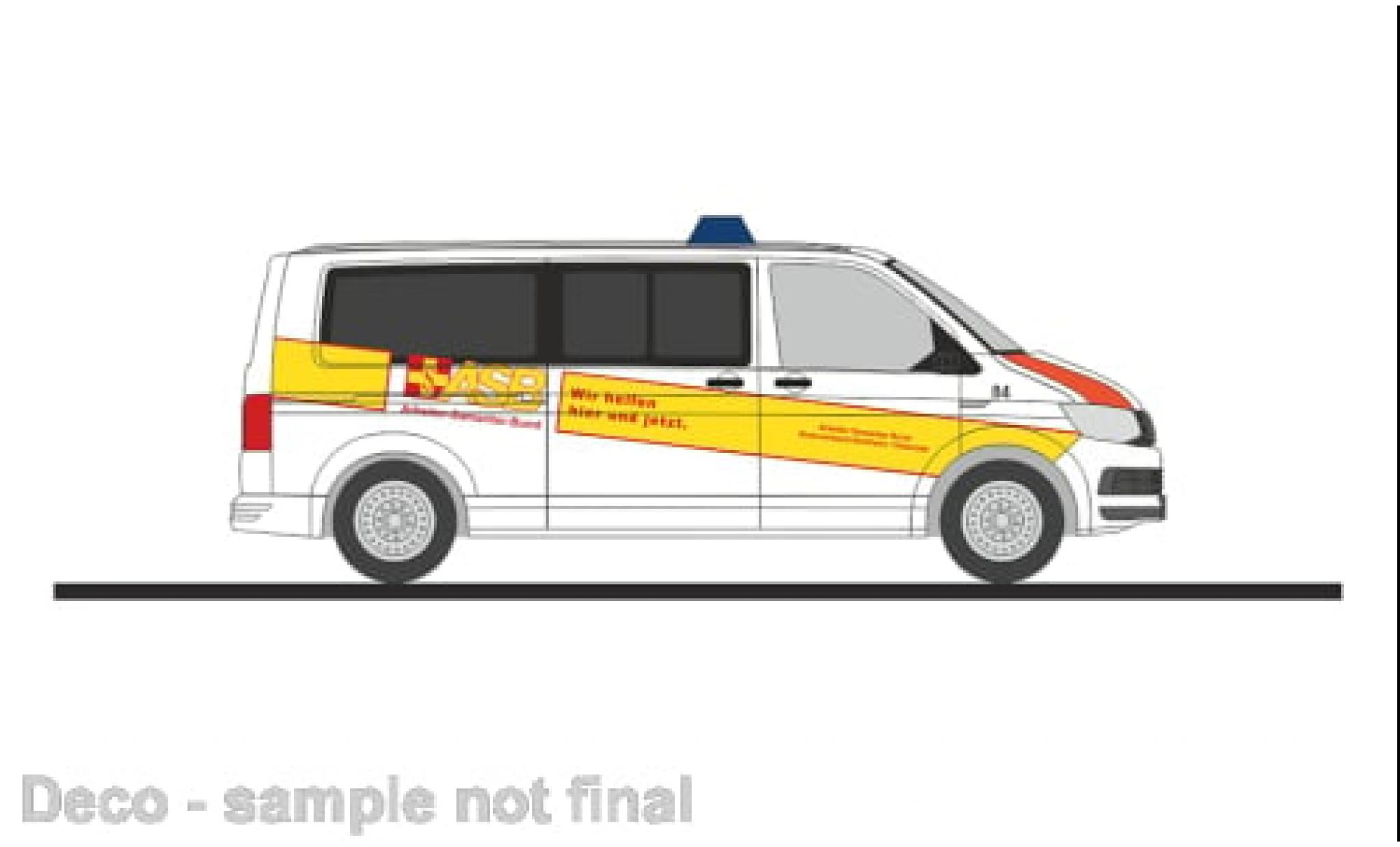Volkswagen T6 1/87 Rietze Bus ASB Northeim/Osterode 1:87 modelauto