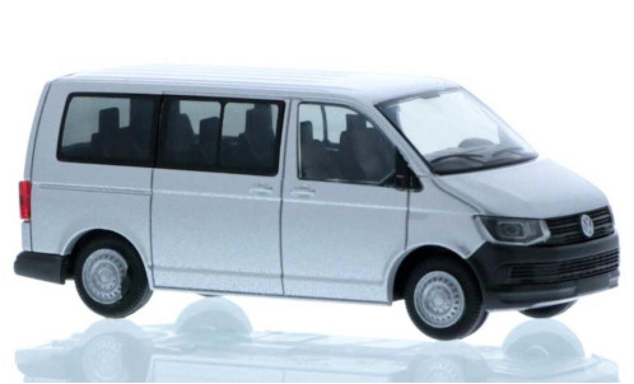 Volkswagen T6 1/87 Rietze Bus grijs court- empattement modelauto
