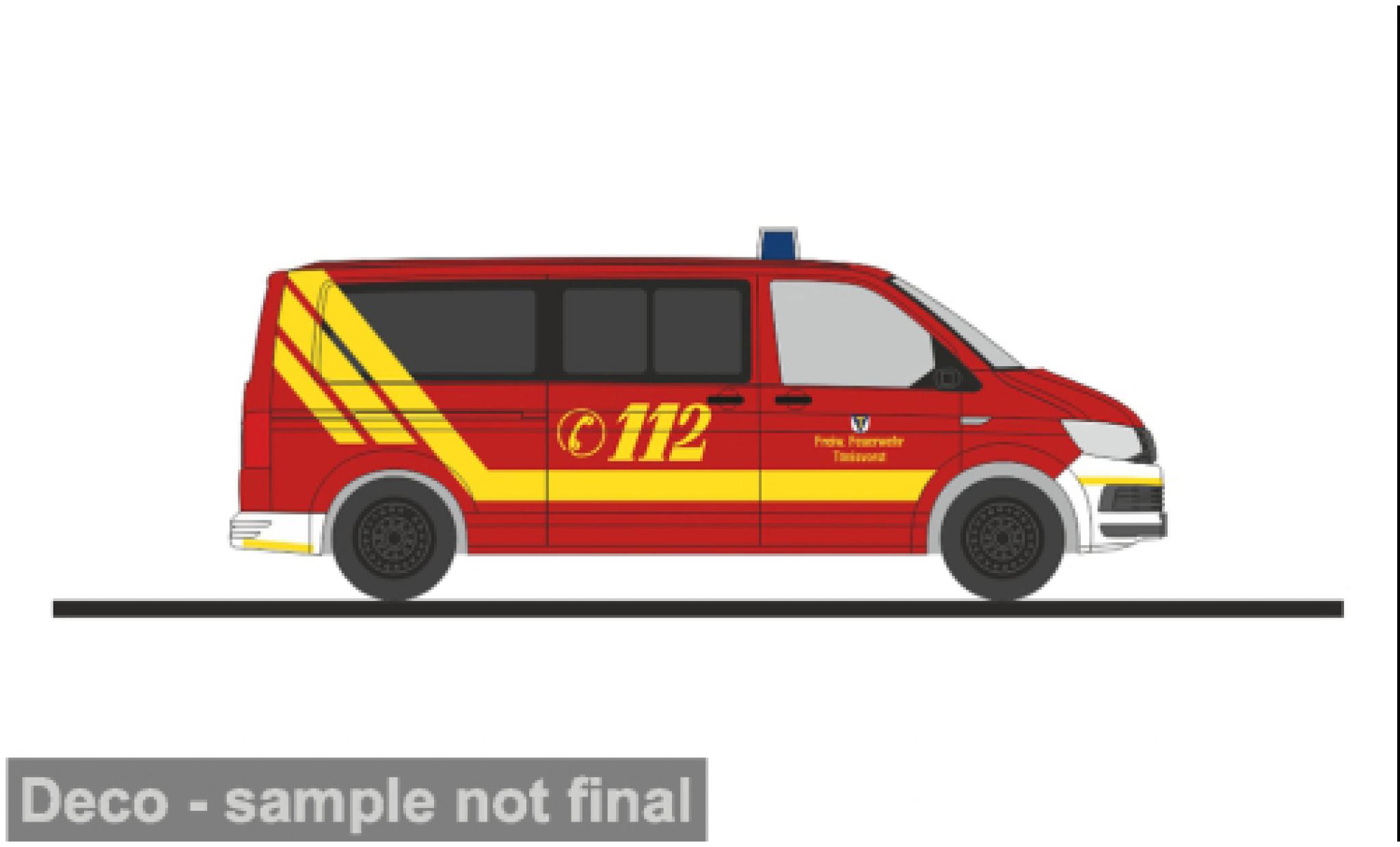Volkswagen T6 1/87 Rietze Brandweer T&ouml;nisvorst 1:87 modelauto