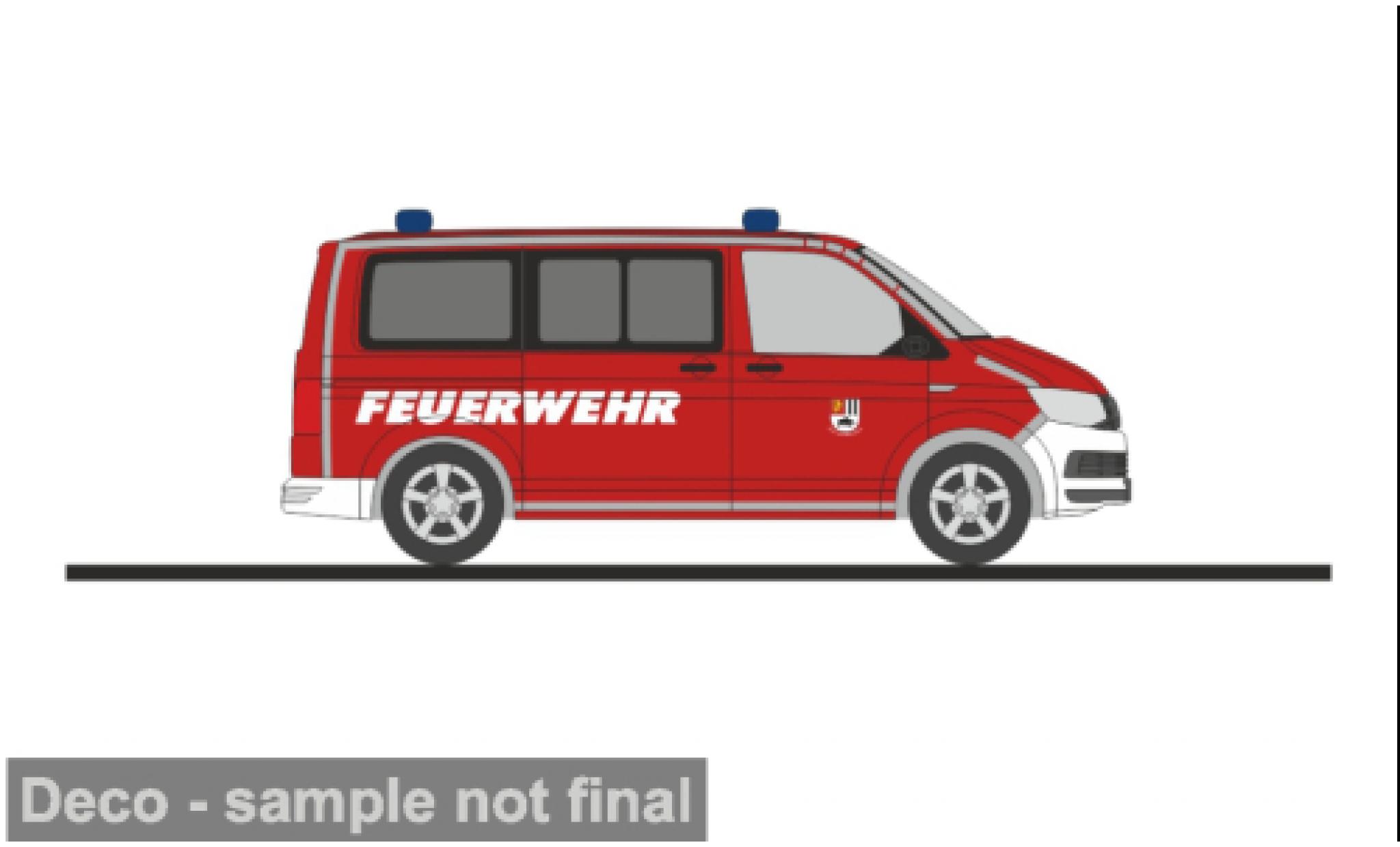 Volkswagen T6 1/87 Rietze FW Bad Berleburg 1:87 modelauto