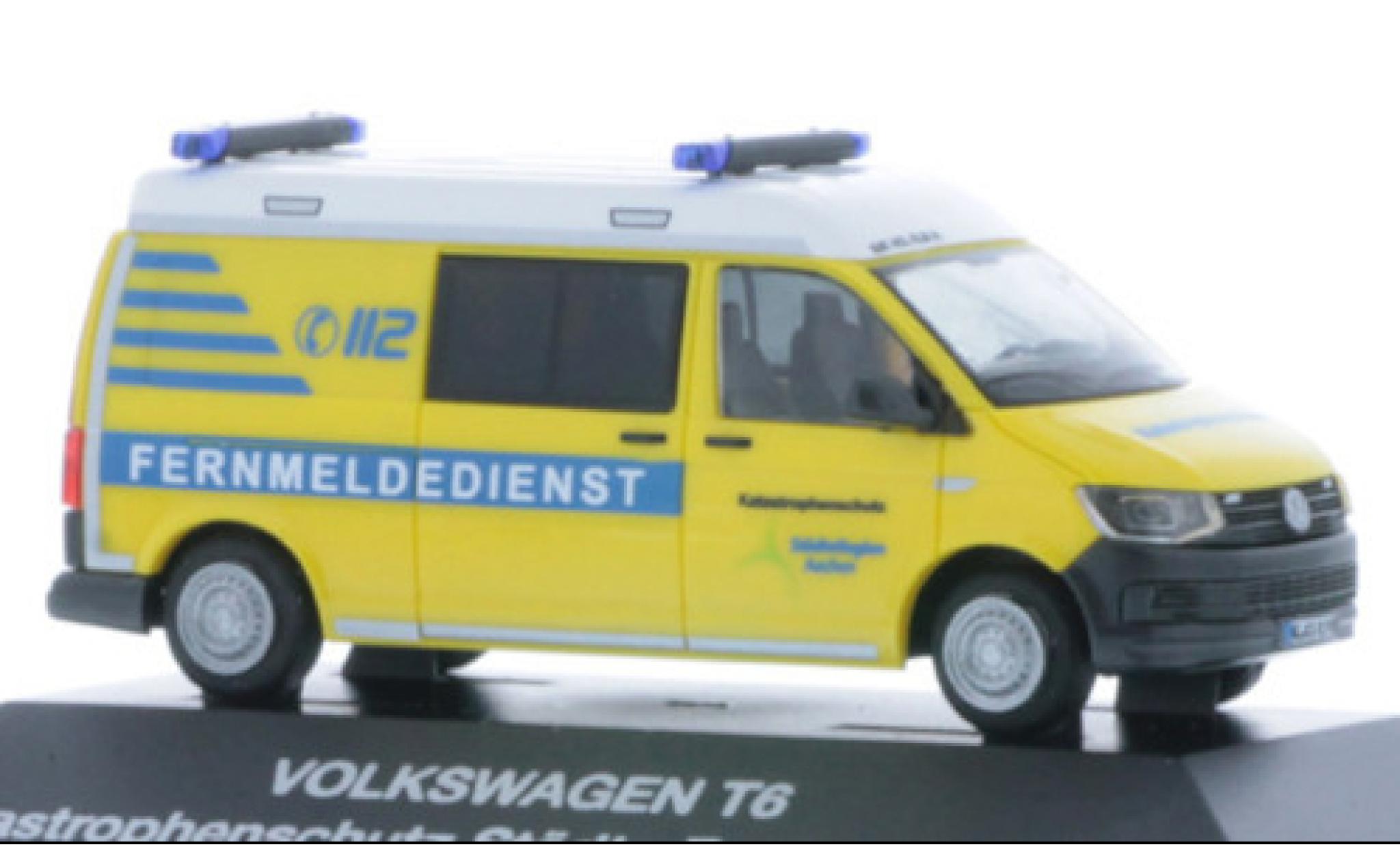 Volkswagen T6 1/87 Rietze Katastrophenschutz St&auml;dte Region Aachen modelauto