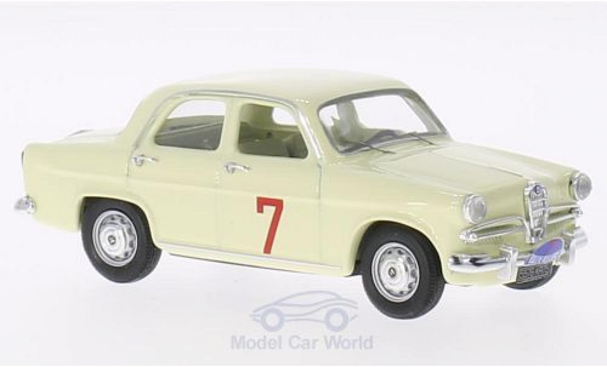 Alfa Romeo Giulietta 1/43 Rio T.I. No.7 Rally des Lions 1961 modelauto