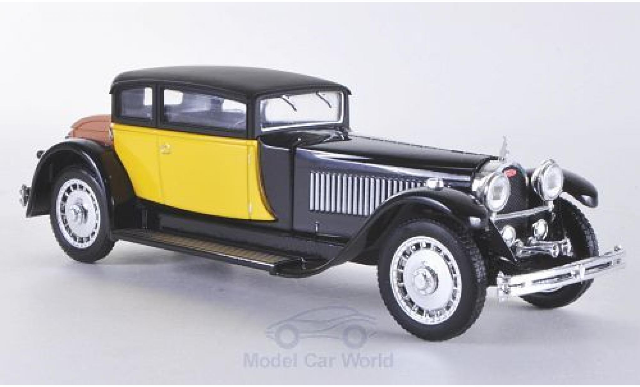 Bugatti 41 1/43 Rio Royale geel/zwart 1929 Weymann modelauto