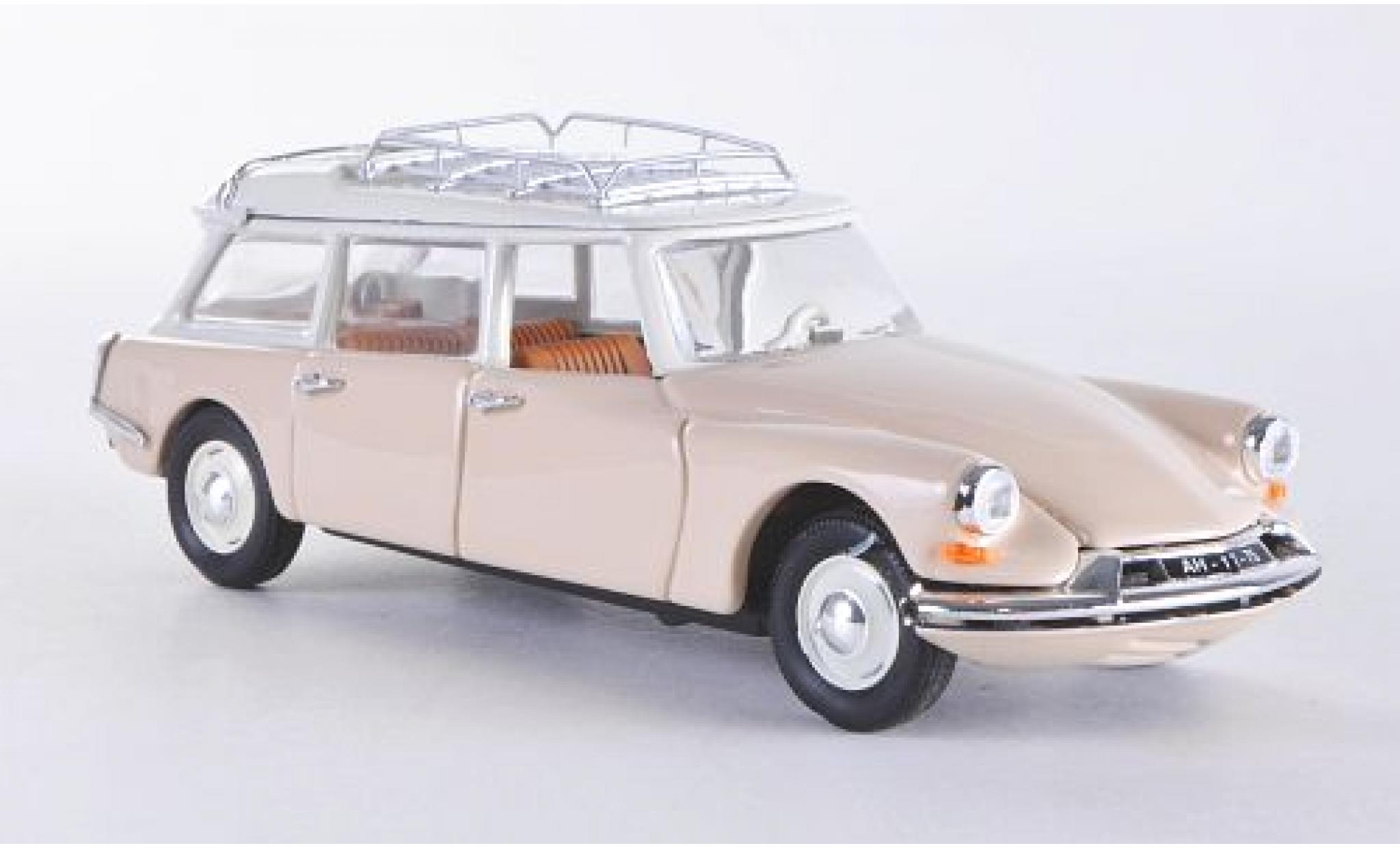 Citroen ID 19 1/43 Rio Stationwagen beige 1958 modelauto