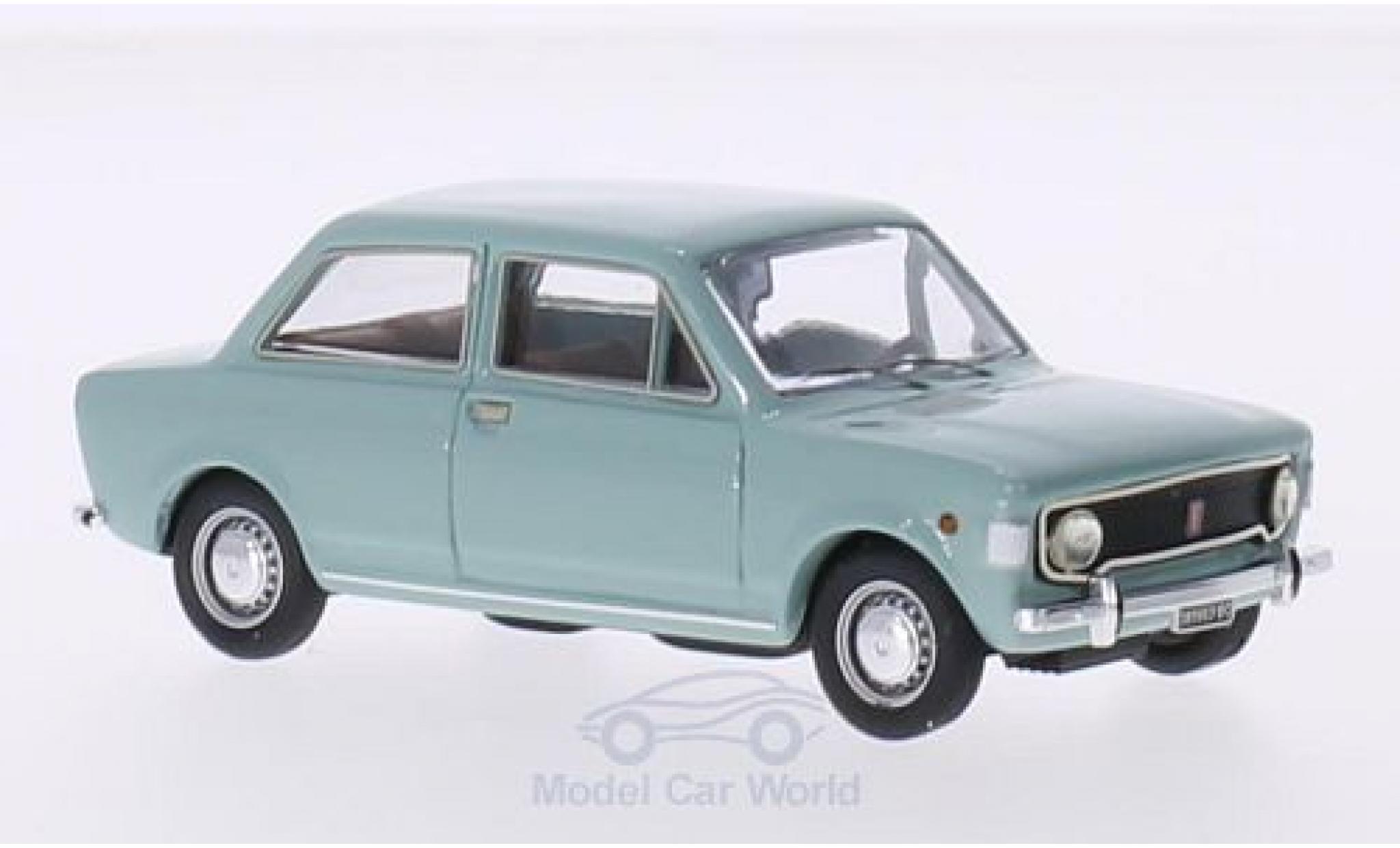 Fiat 128 1/43 Rio blauw 1969 2-T&uuml;rer modelauto