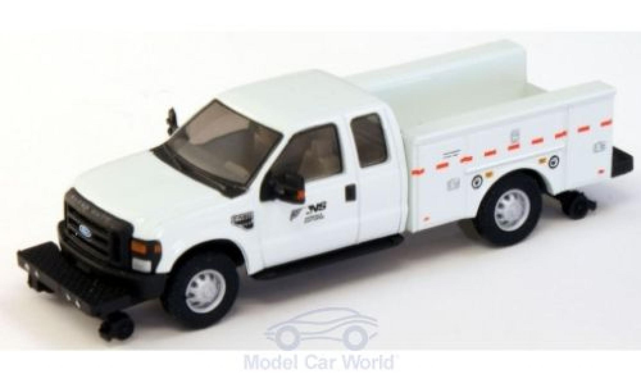 Ford F-350 1/87 River Point XLT Super Cab Hi Rail Utility Truck NS - Norfolk Southern 2008 modelauto