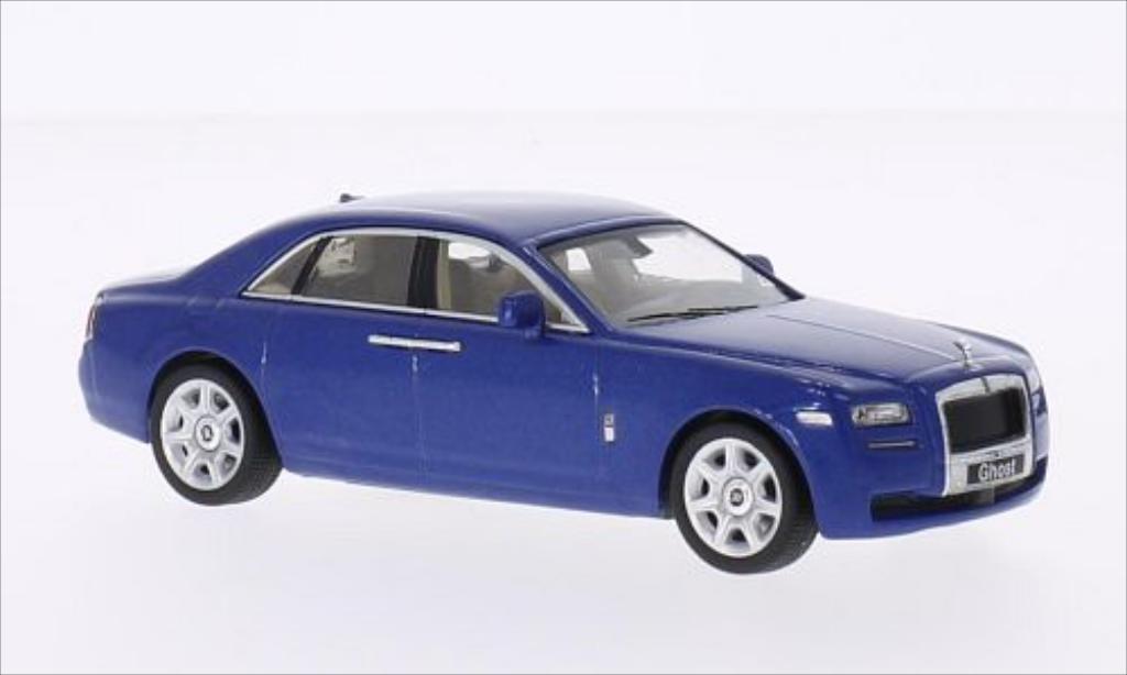 Rolls Royce Ghost 1/43 WhiteBox metallic blauw 2009 modelauto