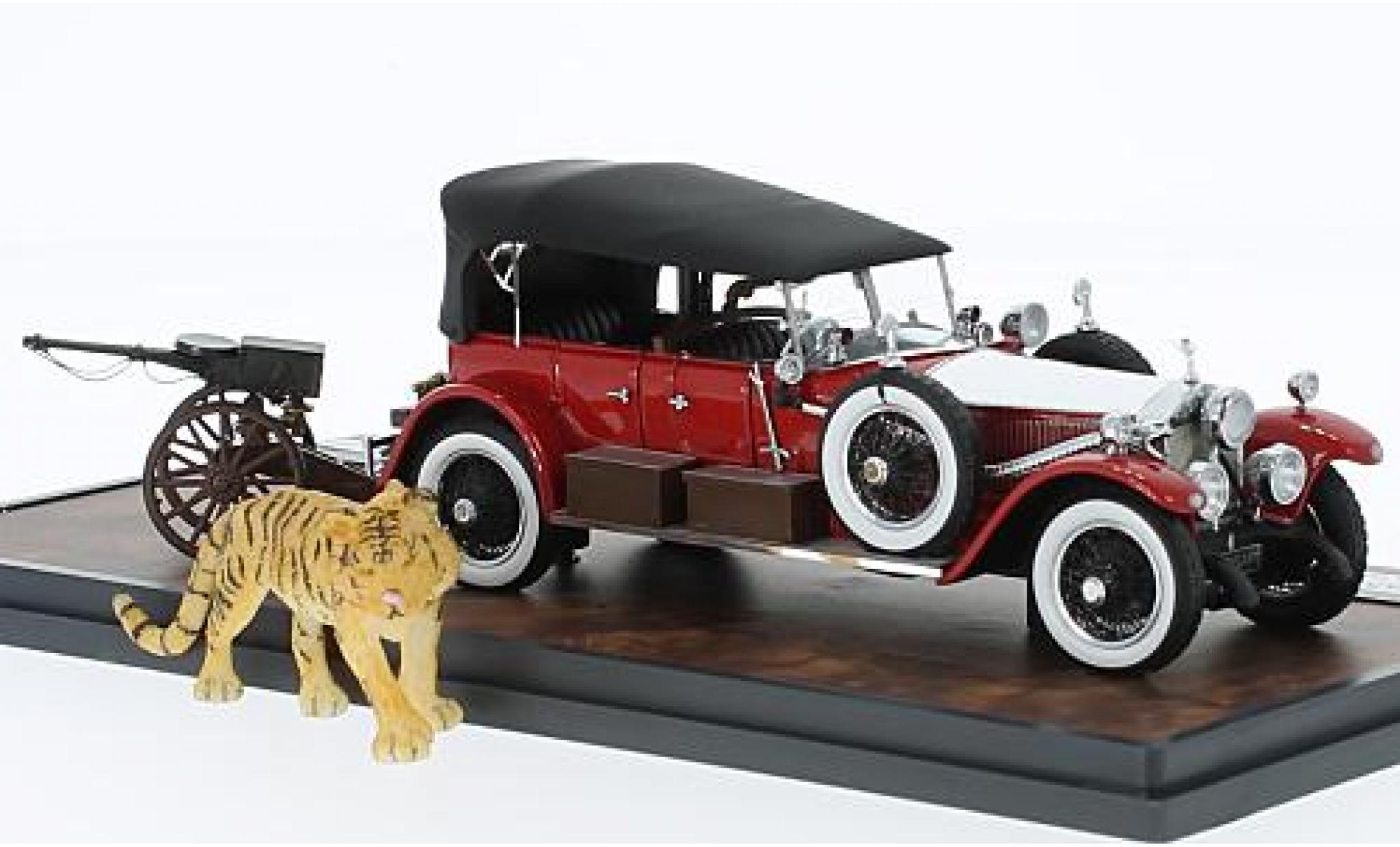 Rolls Royce Phantom 1/43 Matrix Barker rood 1:43 modelauto