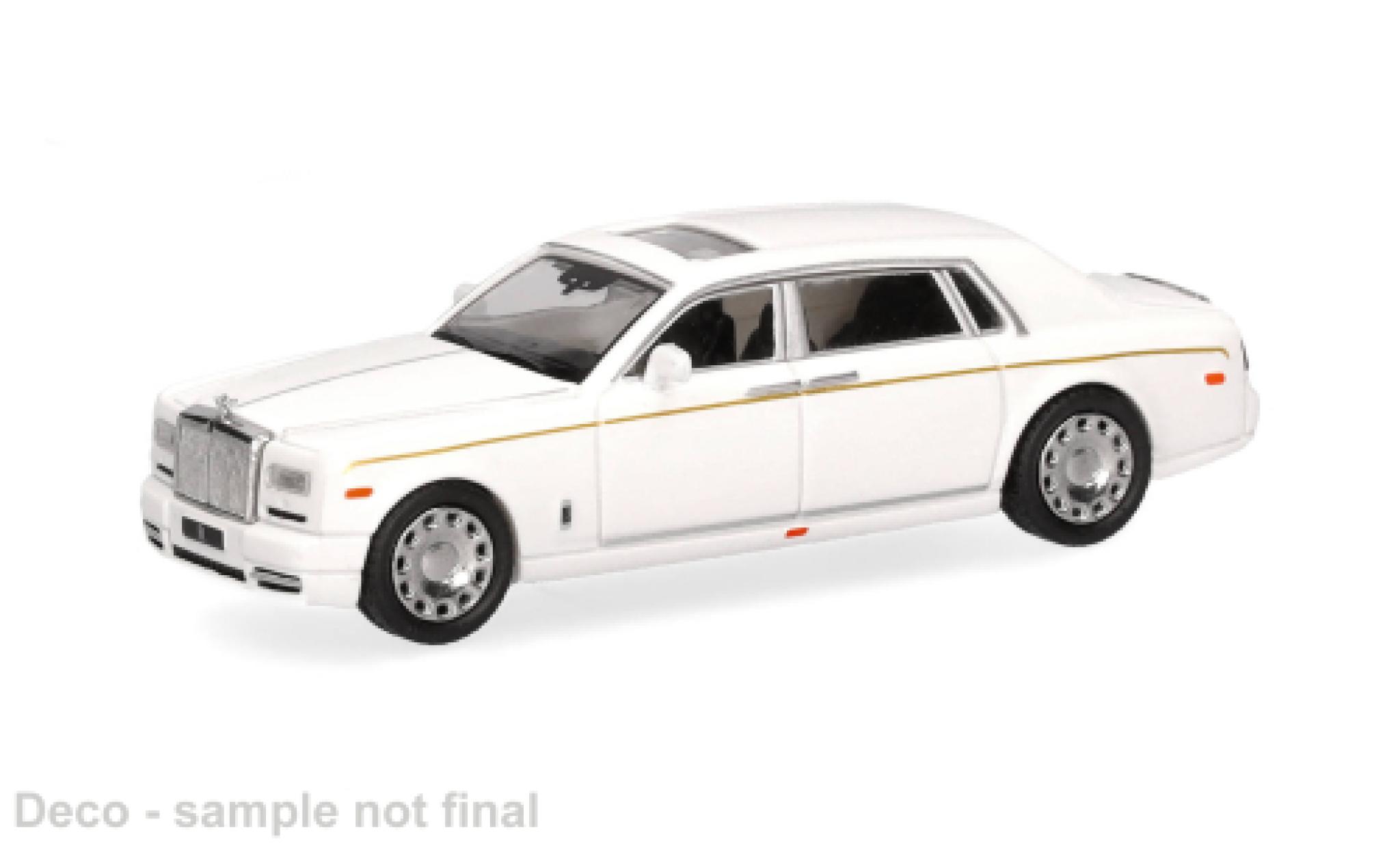 Rolls Royce Phantom 1/87 Micro City 87 wit 1:87 modelauto