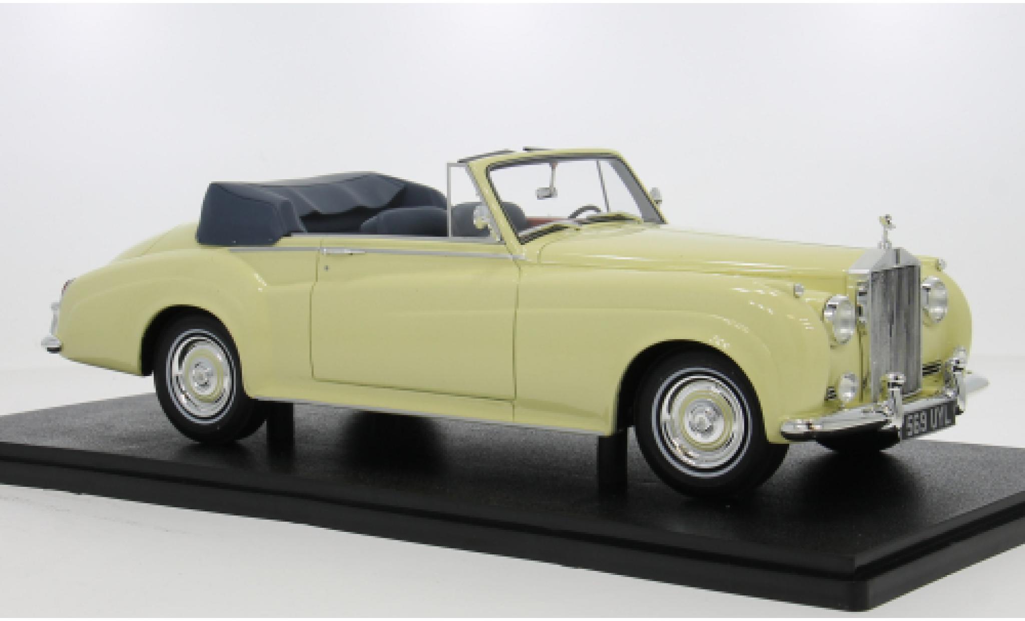 Rolls Royce Silver Cloud 1/18 Cult Scale Models DHC beige 1960 1:18 modelauto