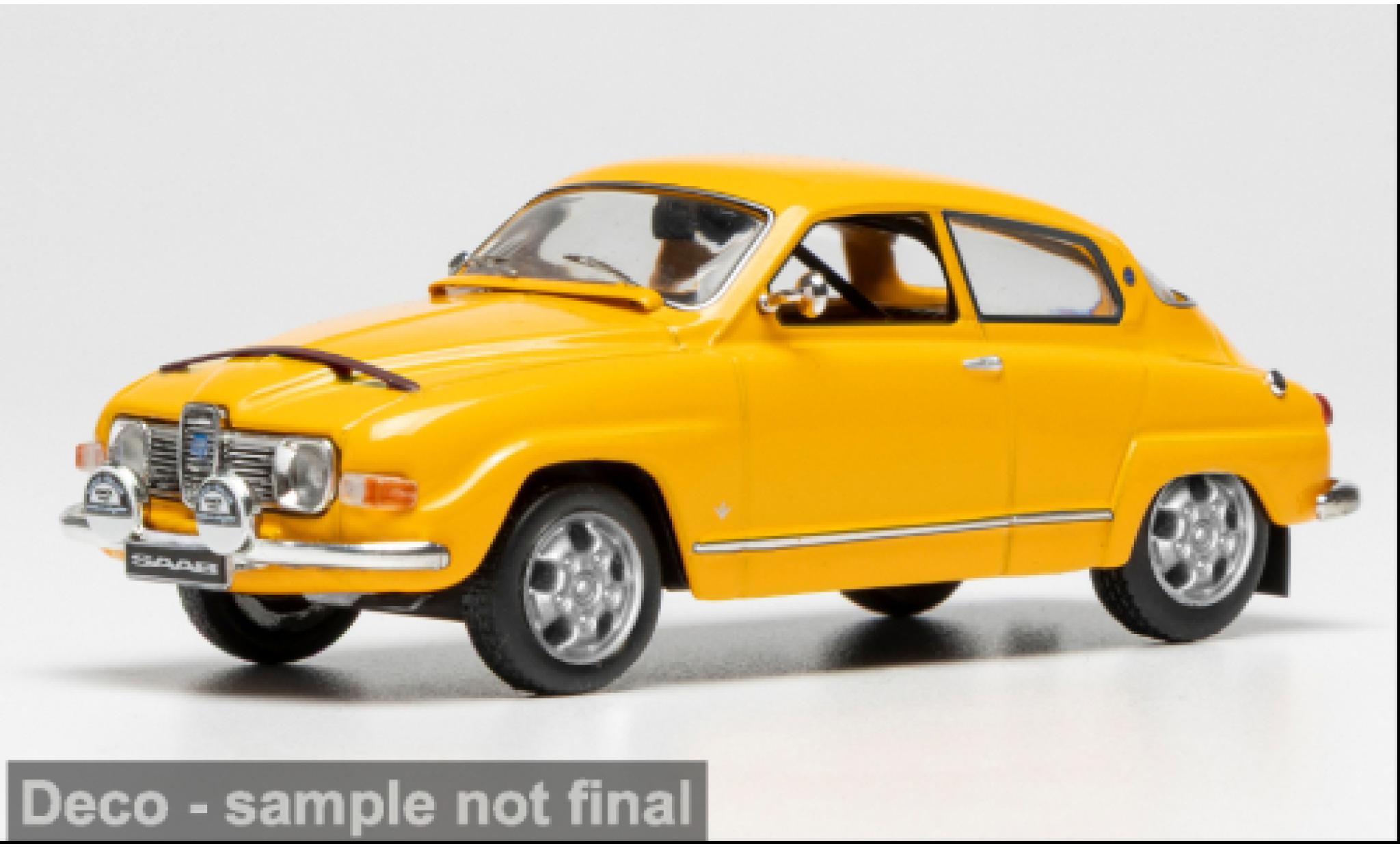 Saab 96 1/43 IXO V4 oranje 1971 1:43 modelauto