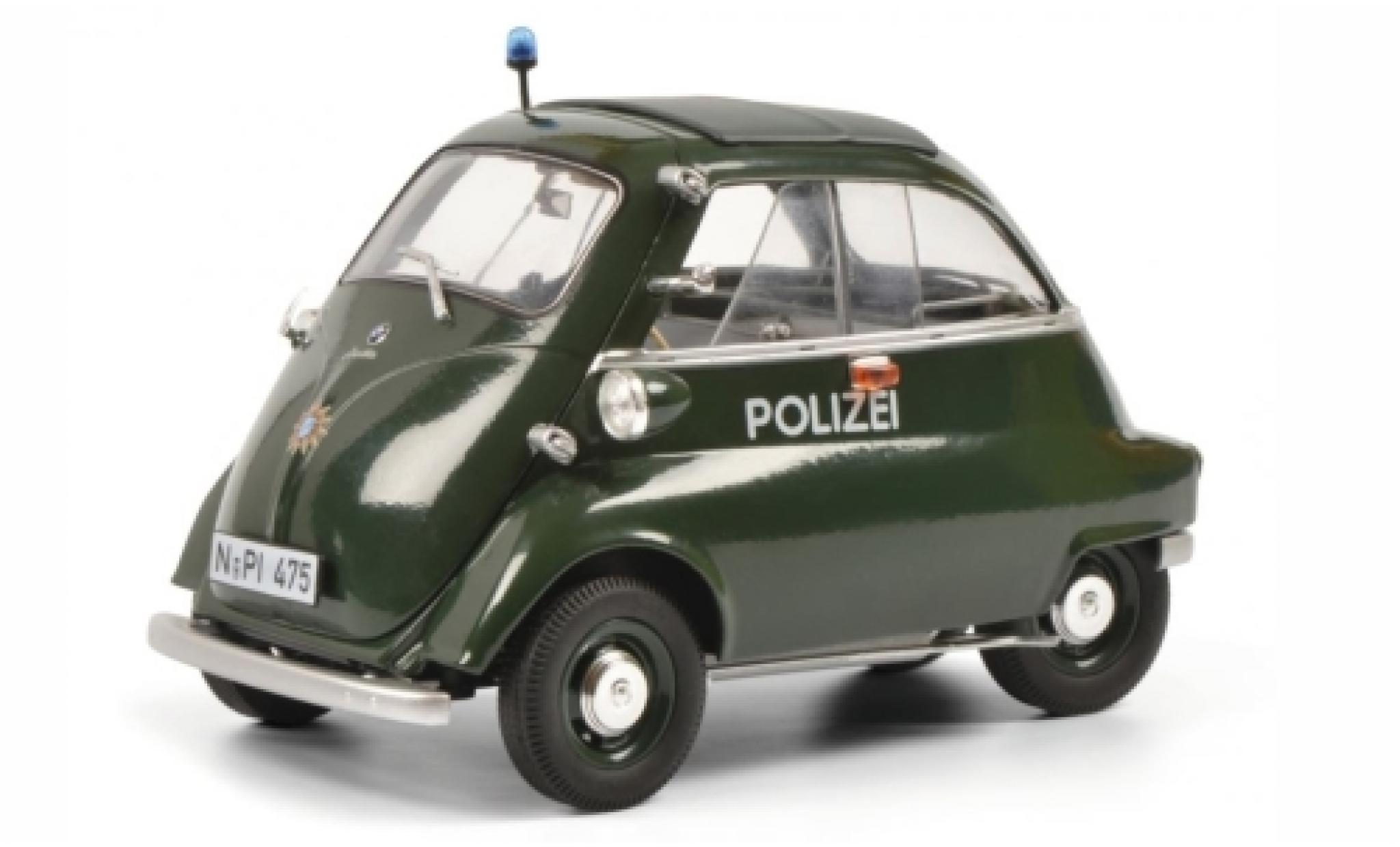 Bmw Isetta 1/18 Schuco 250 Export Politie (D) 1955 modelauto