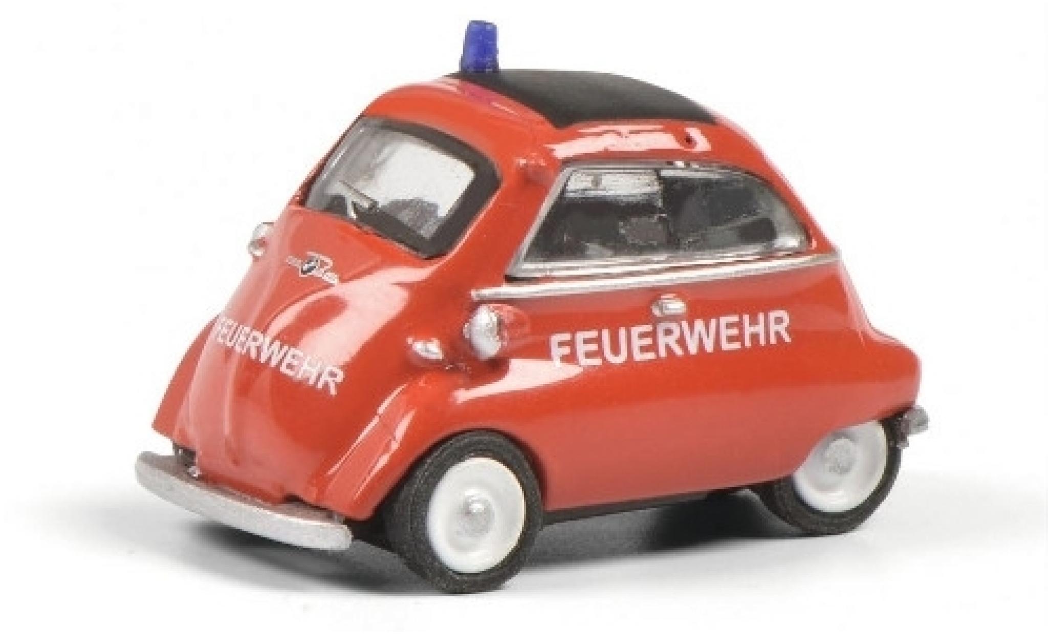 Bmw Isetta 1/87 Schuco Brandweer (D) modelauto