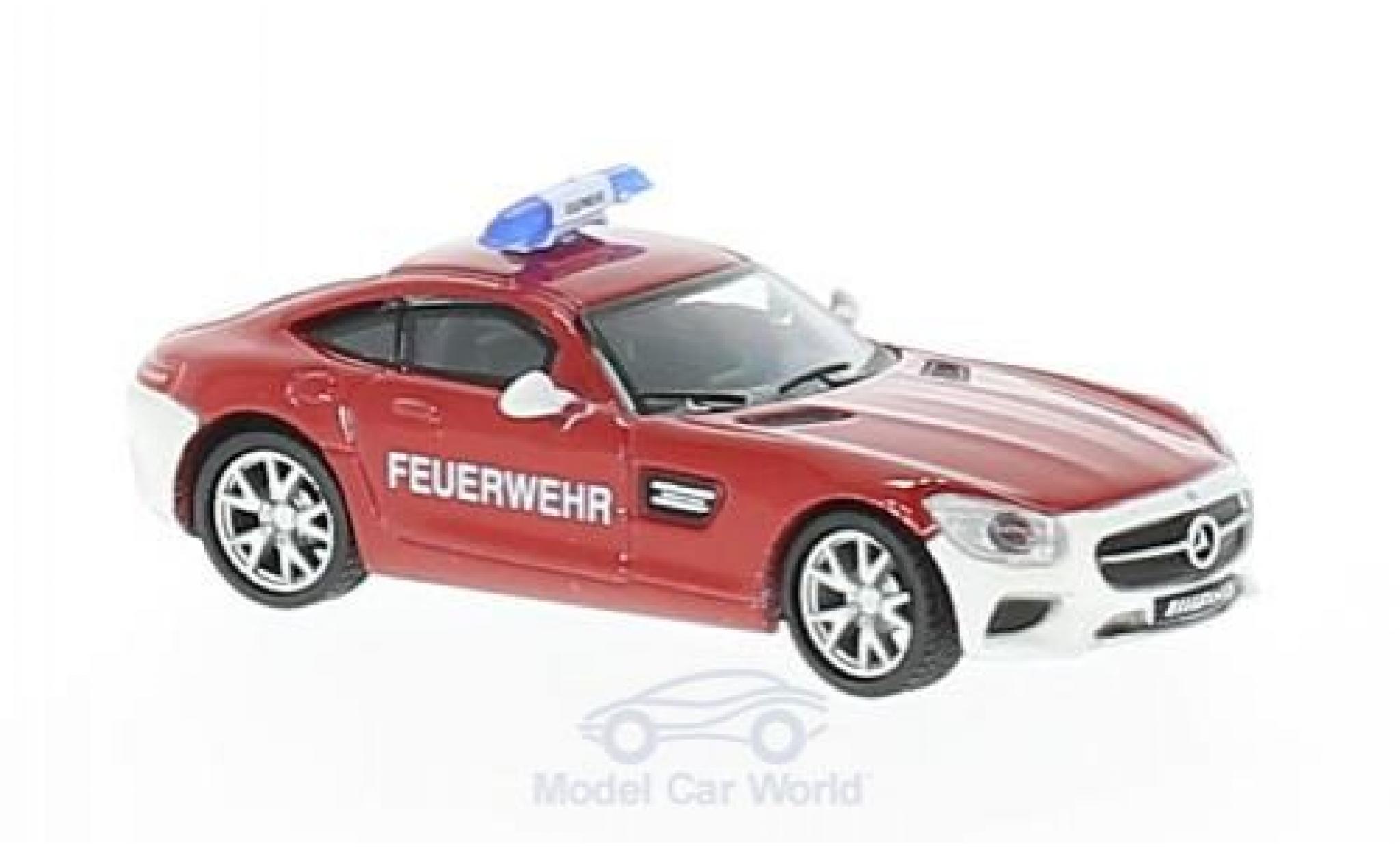 Mercedes AMG GT 1/87 Schuco S Brandweer modelauto