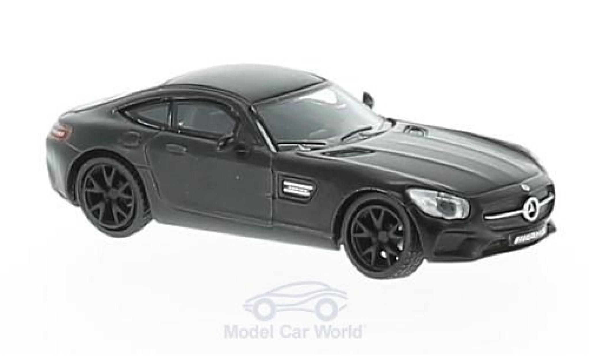 Mercedes AMG GT 1/87 Schuco S zwart modelauto