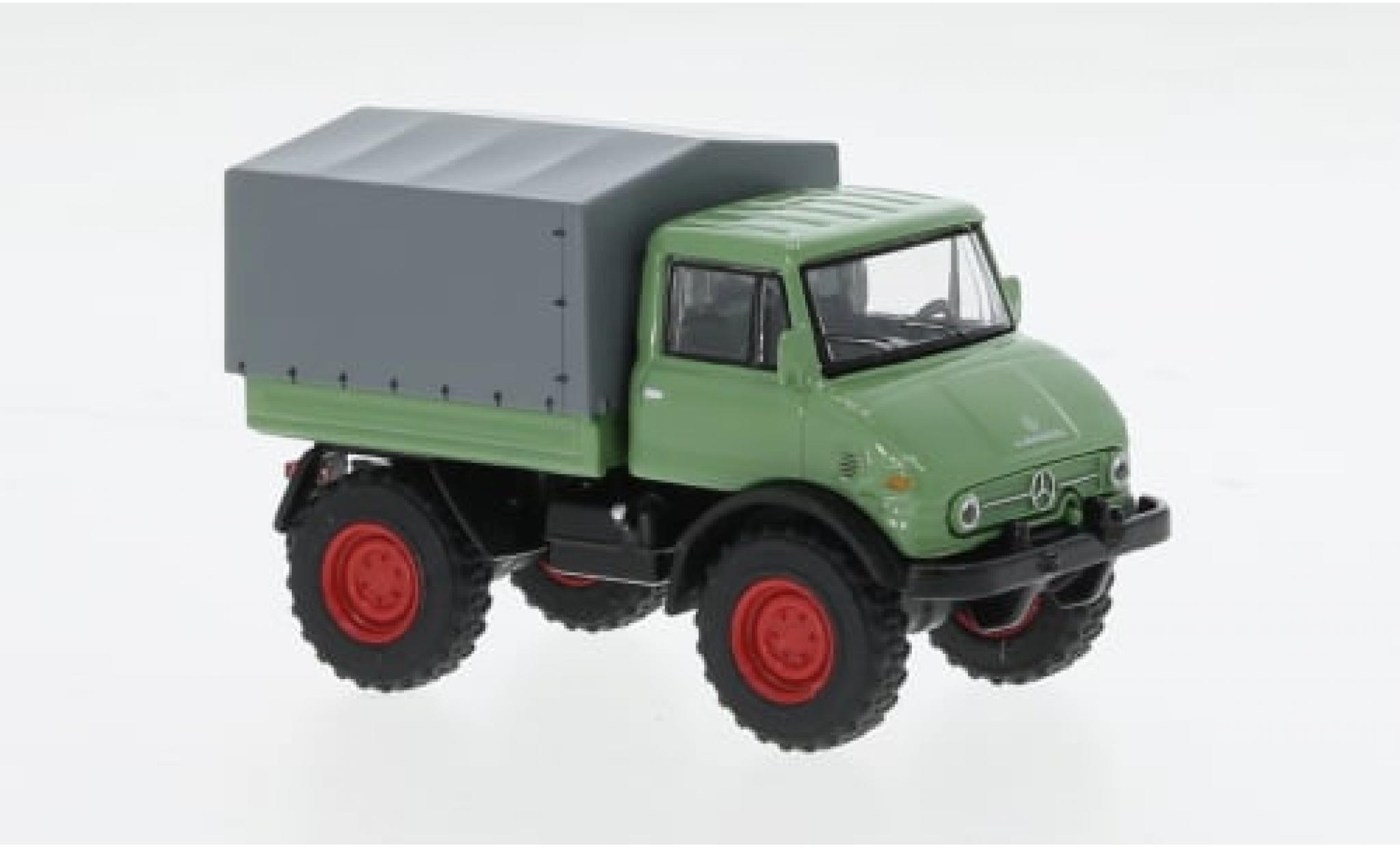 Mercedes Unimog 1/64 Schuco U406 groen 1:64 modelauto