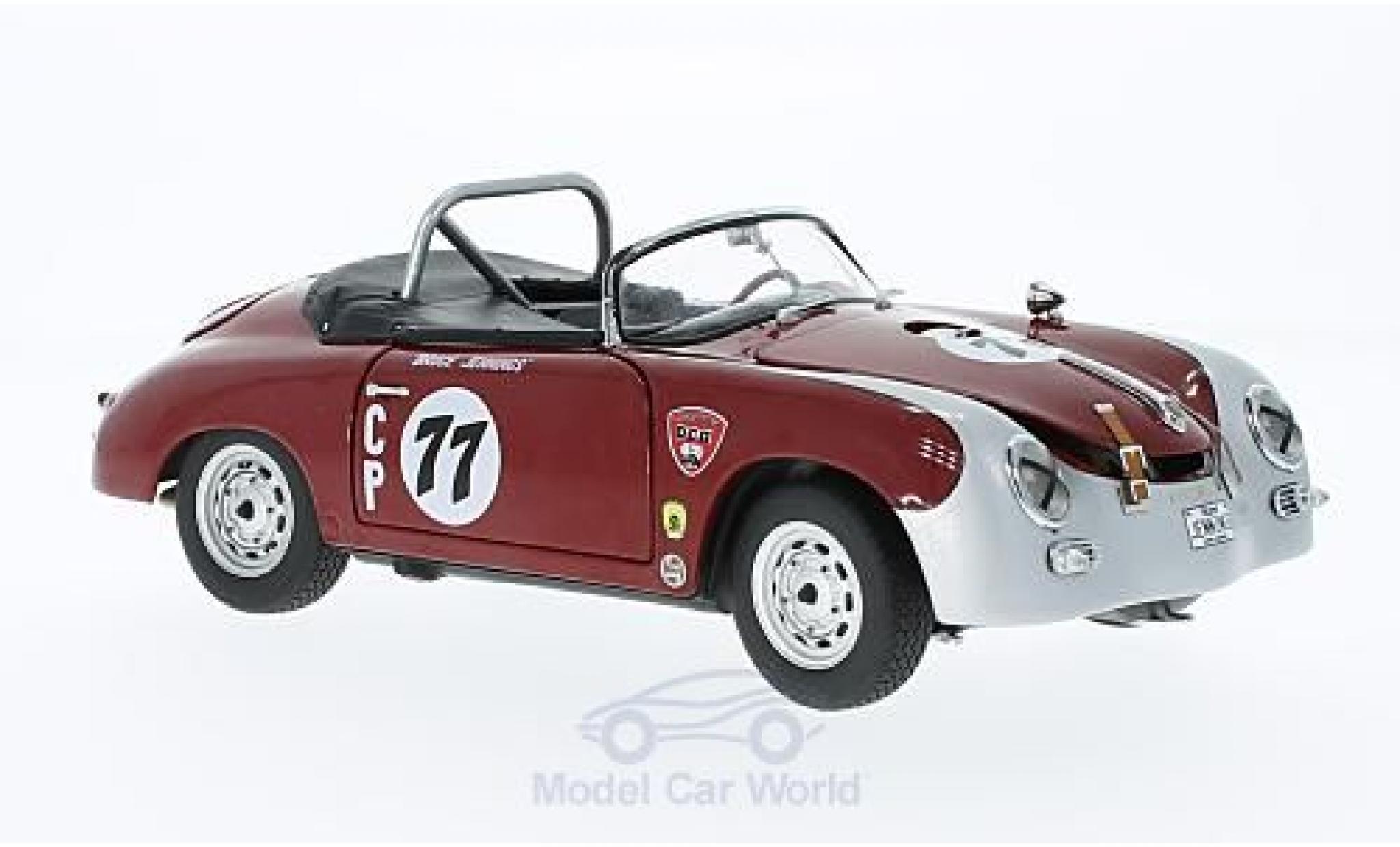 Porsche 356 1/18 Schuco A Carrera GT Speedster No.77 Bridgehampton 1963 B.Jennings ohne Vitrine modelauto